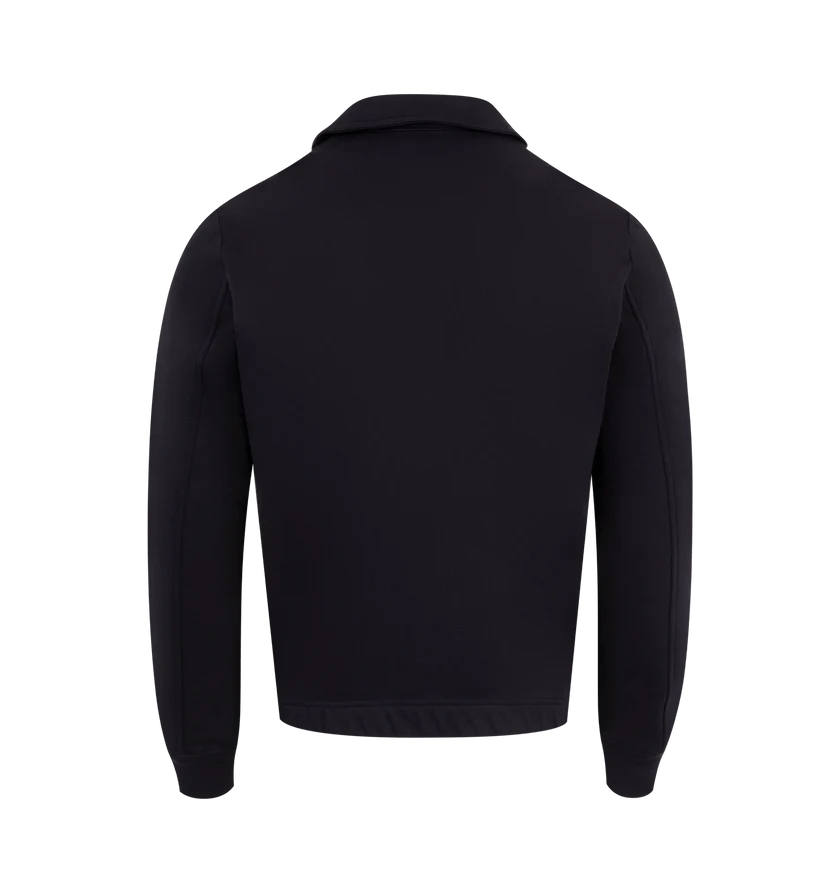 Dries Van Noten o1h1sh10525 Quarter Zip Sweater in Navy Blue Size US S / EU 44-46 / 1 - 2 Thumbnail