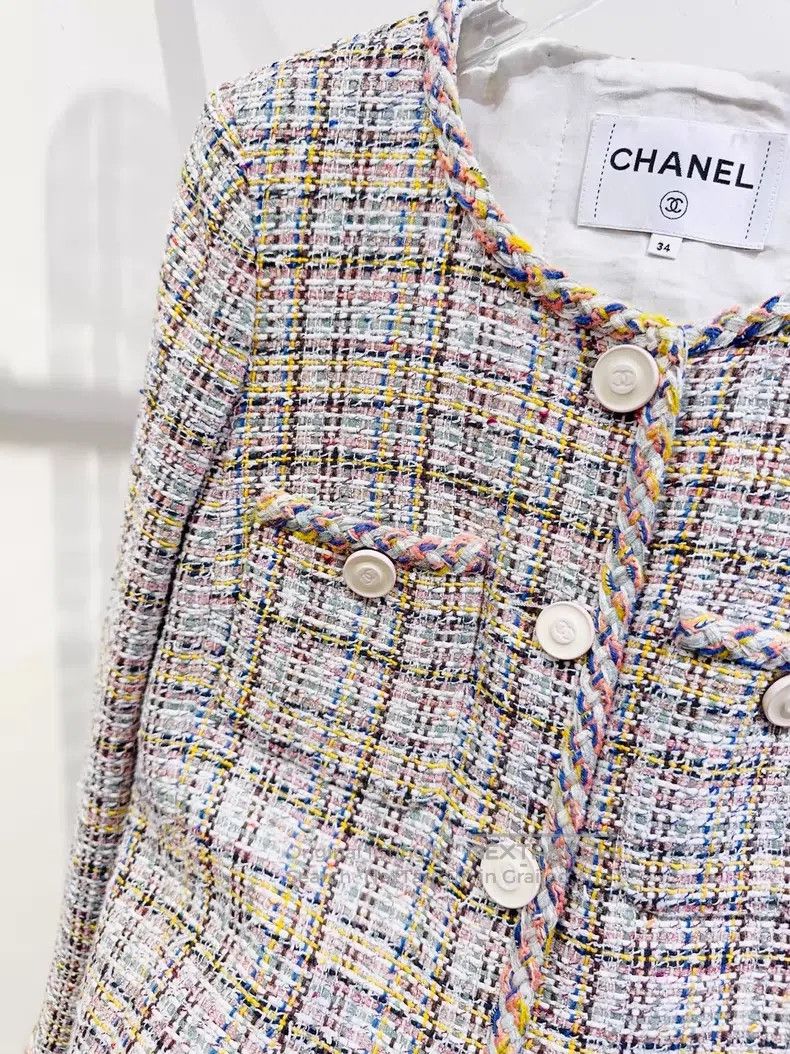 Chanel Chanel Waterfall Series Jacket Size XXS / US 00 / IT 34 - 4 Thumbnail