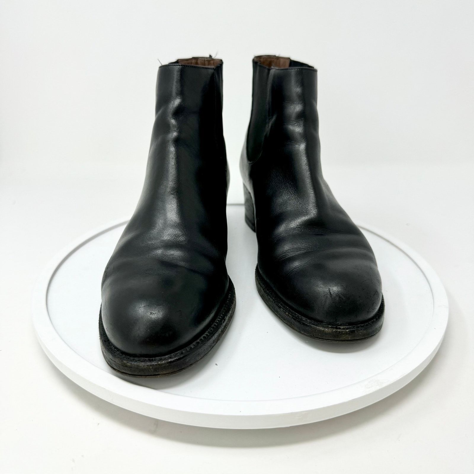 Other Fatte A Mano Leather Upper SlipOn Ankle Booties Sz 39/US 8.5 Size US 8.5 / IT 38.5 - 7 Thumbnail