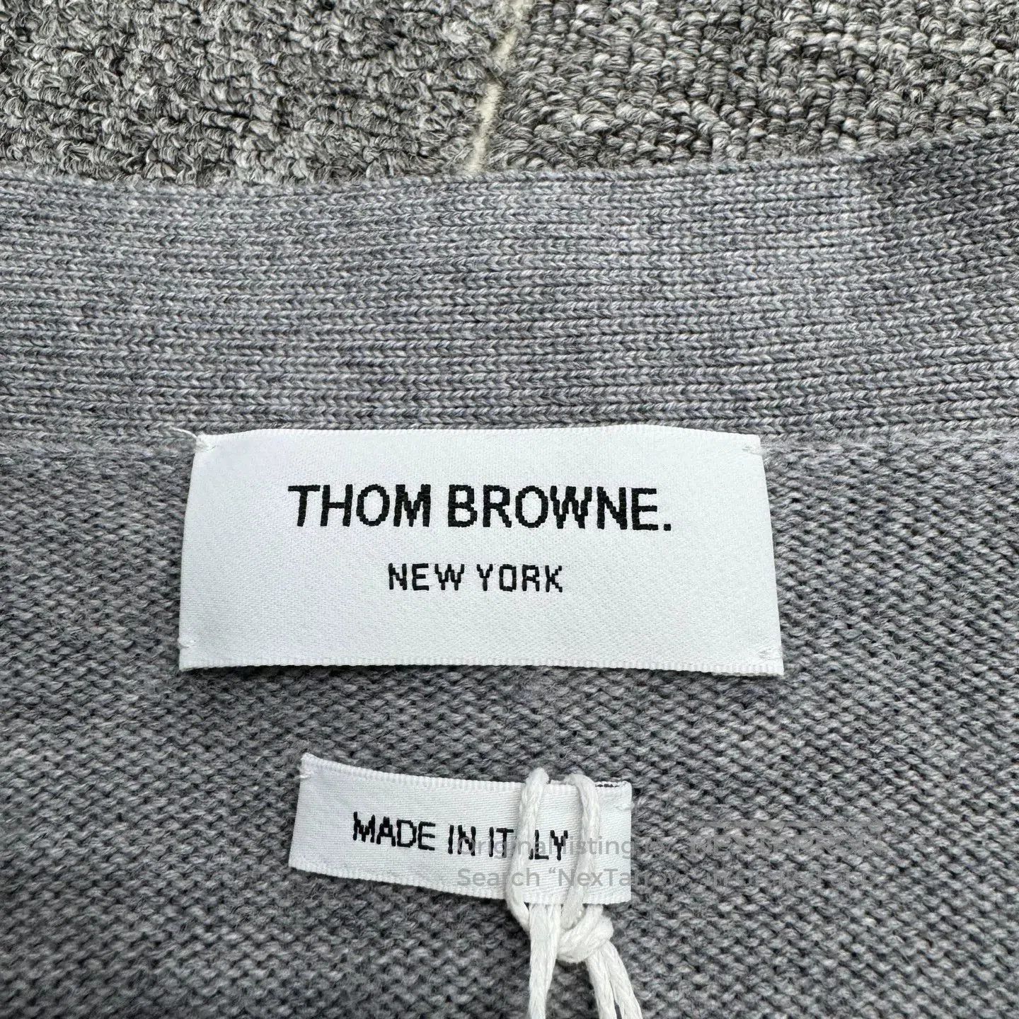 Thom Browne Thom Browne Four Bar Wool Cardigan. Size US XS / EU 42 / 0 - 2 Thumbnail