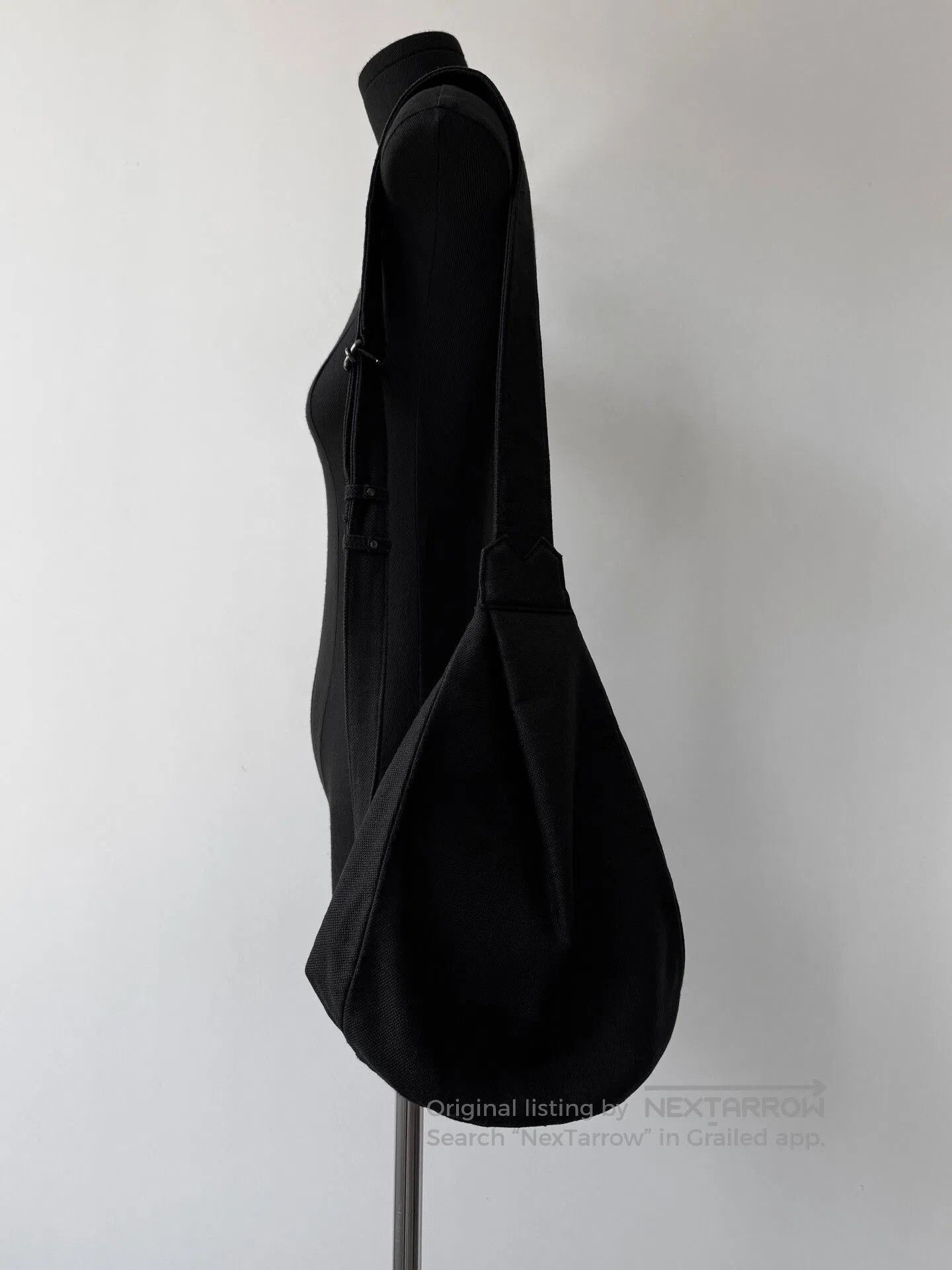 Yohji Yamamoto Yohji Yamamoto Discord Linen Drop Bag. Size ONE SIZE - 2 Thumbnail