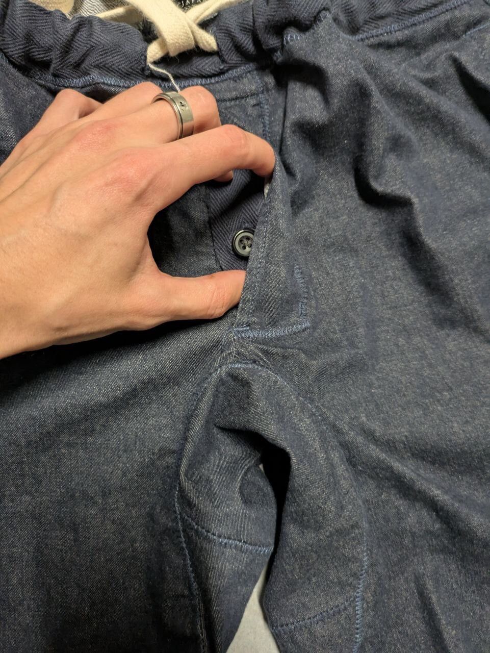 Beams Plus × Japanese Brand Beams+ denim pattern joggers Size US 29 - 7 Thumbnail