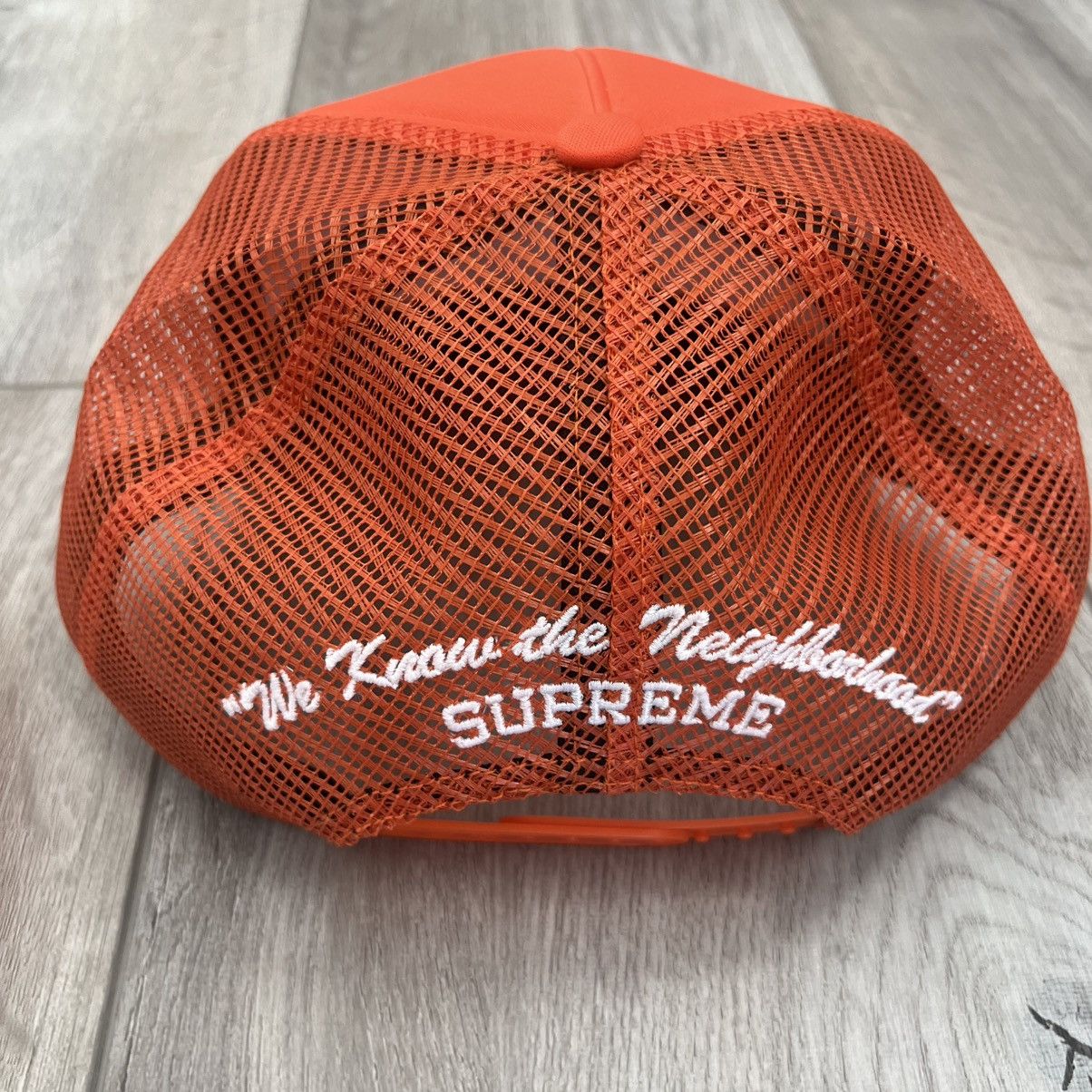 Supreme Supreme Beef Mesh Back 5-Panel Orange Size ONE SIZE - 4 Thumbnail