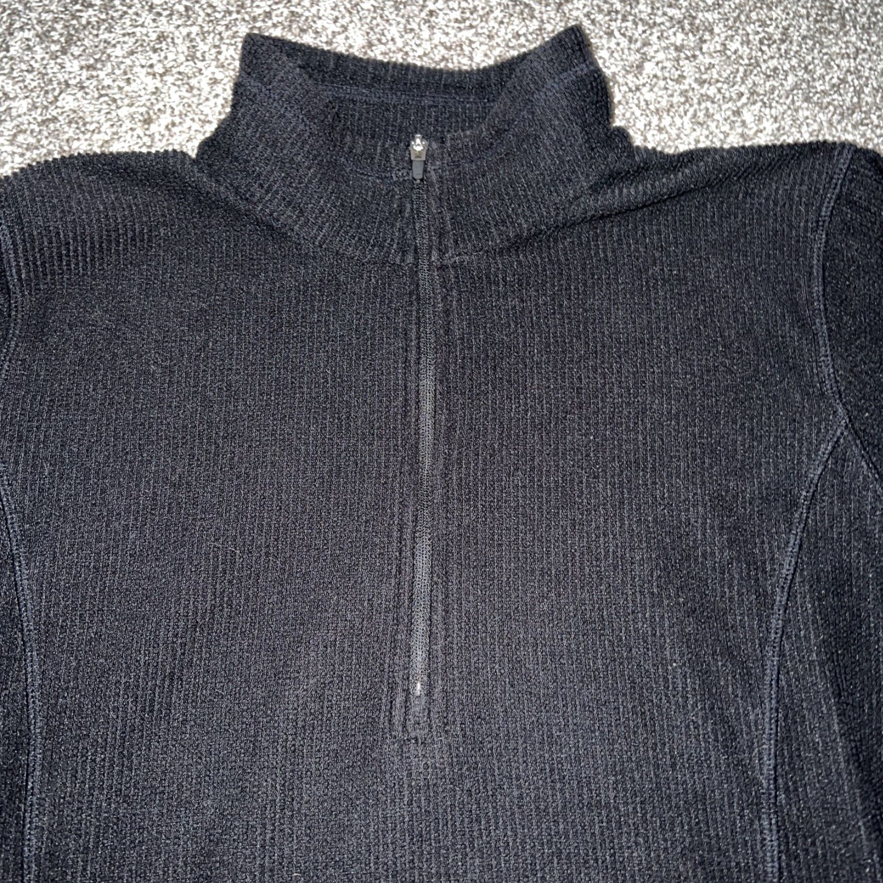 Kathmandu VINTAGE Kathmandu 100% Polyester Black Half Zip Pullover Thermal Womens Size M Black Women Shirt Size M / US 6-8 / IT 42-44 - 2 Thumbnail