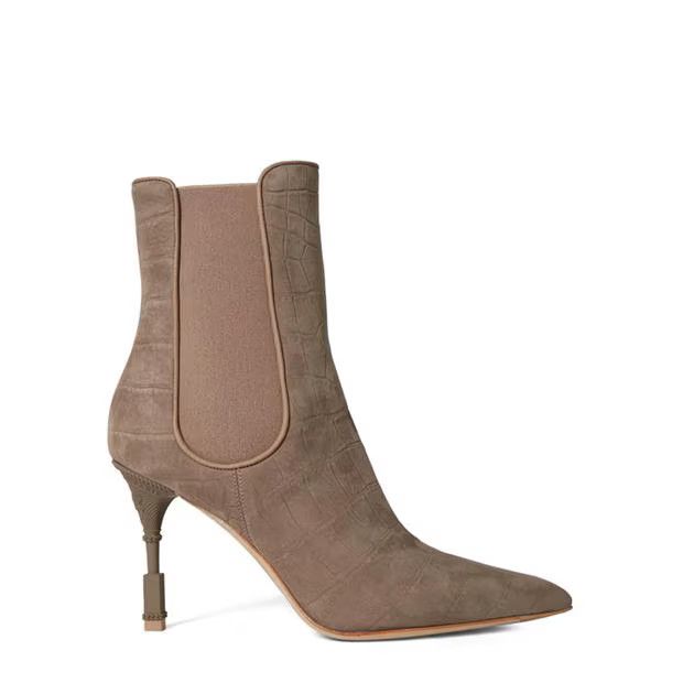 Balmain o1g2r1mq0924 Moneta Ankle Boots in Taupe Size US 6 / IT 36 - 1 Thumbnail