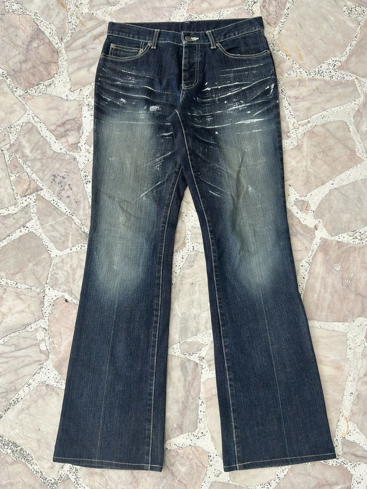 Tornado Mart Tornado Mart Denim Japan Flare Vintage Size US 31 - 1 Thumbnail