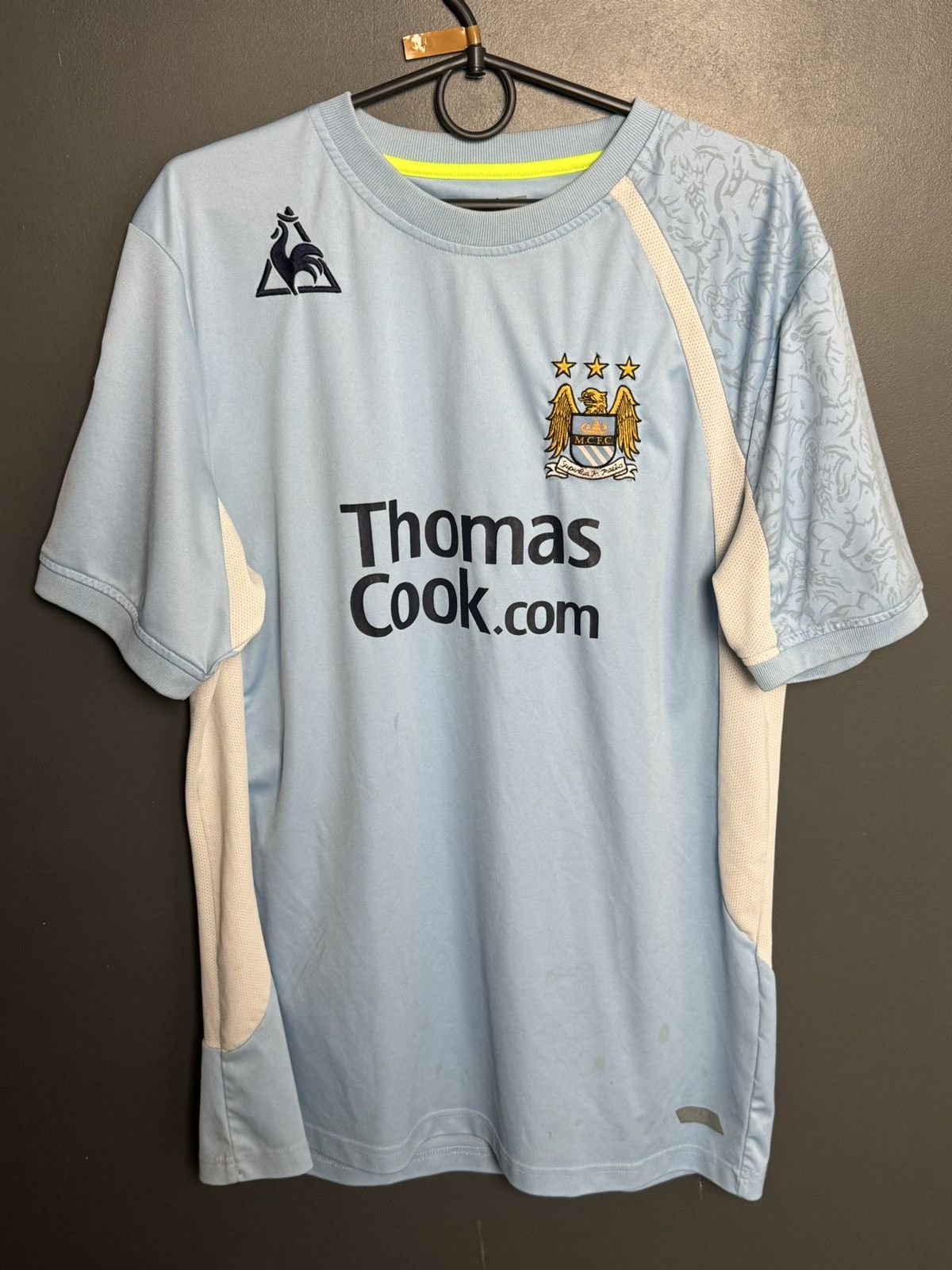 Le Coq Sportif Manchester City 08/09 Training Football Soccer Jersey Shirt Size US M / EU 48-50 / 2 - 1 Thumbnail