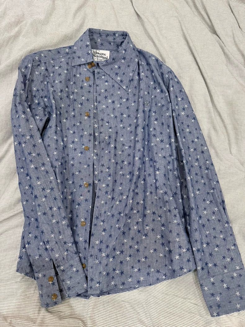 Vivienne Westwood Vivienne Westwood Star print shirt Size M / US 6-8 / IT 42-44 - 9 Thumbnail