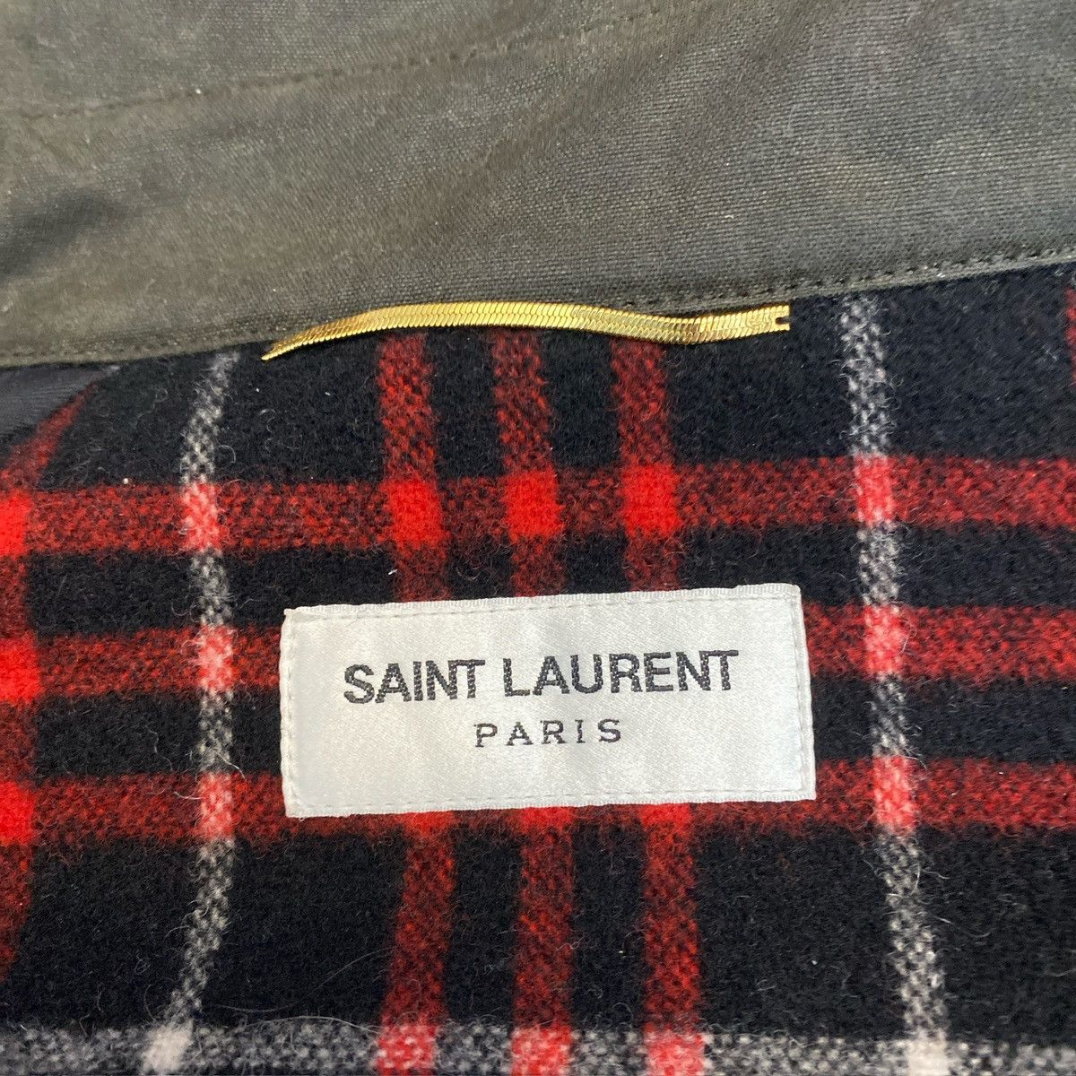 Saint Laurent Paris Saint Laurent FW 2017 Waxed Utility Jacket Size XS / US 0-2 / IT 36-38 - 3 Thumbnail