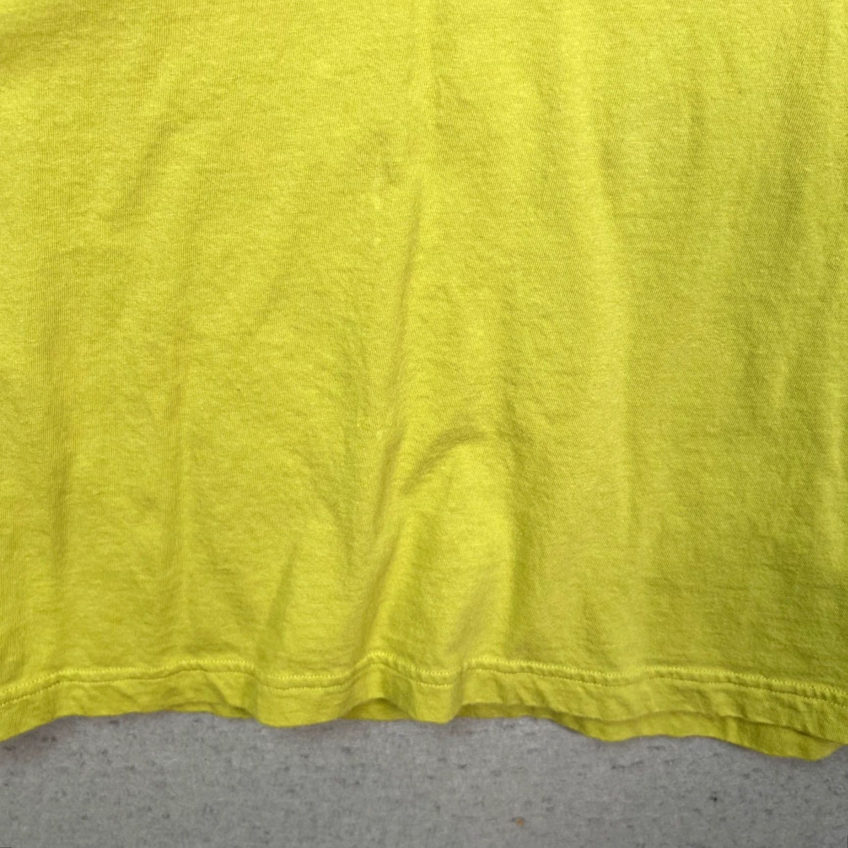 Muji VINTAGE Muji Womens XL Lime Green Long Sleeve T-Shirt 100% Cotton Casual Green Womens XL T-Shirt 90s? Size XL / US 12-14 / IT 48-50 - 7 Thumbnail