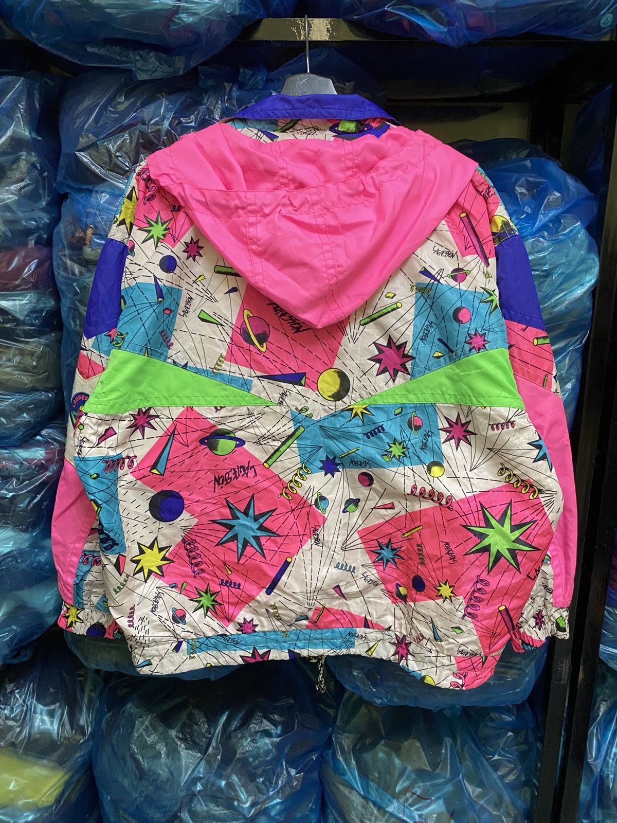 Japanese Brand Vintage 90s Aquarius Snowboard Jacket – Neon Ski Windbreaker Size US M / EU 48-50 / 2 - 9 Thumbnail