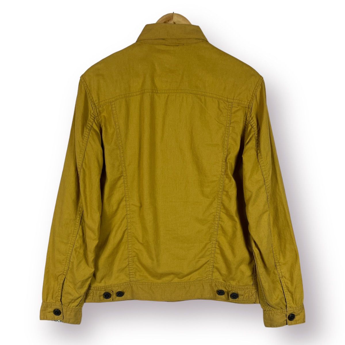 🔥 BACK NUMBER SOFT TRUCKER JACKET - M