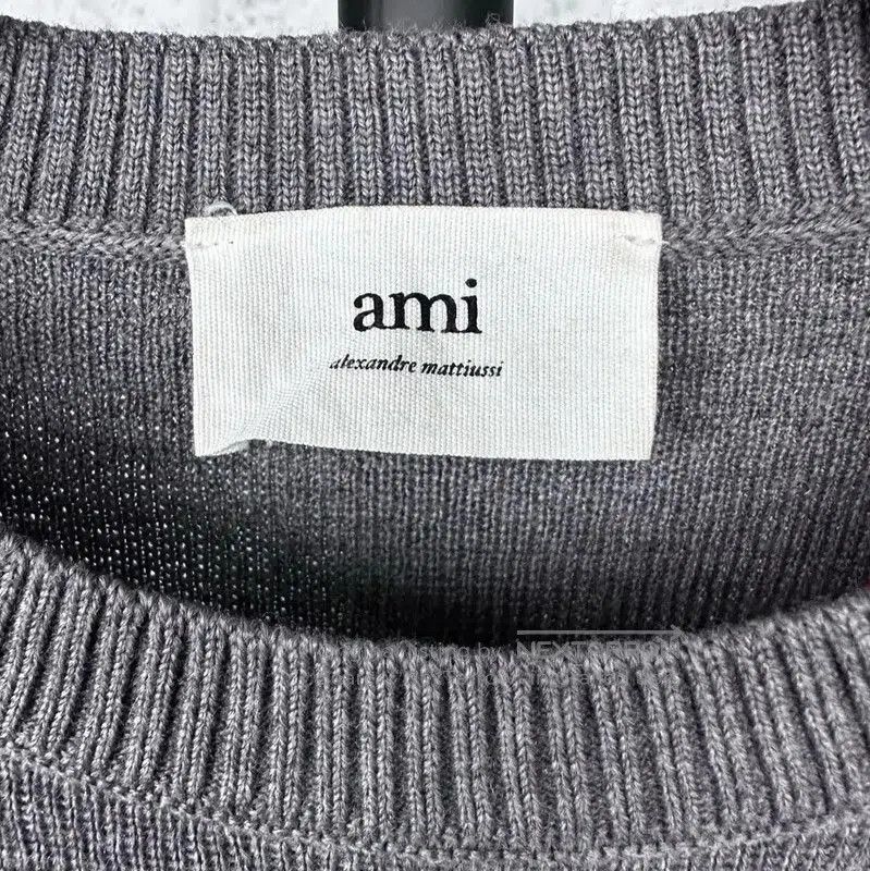 AMI AMI Gray Wool Long Sleeve Sweatshirt . Size US M / EU 48-50 / 2 - 4 Thumbnail