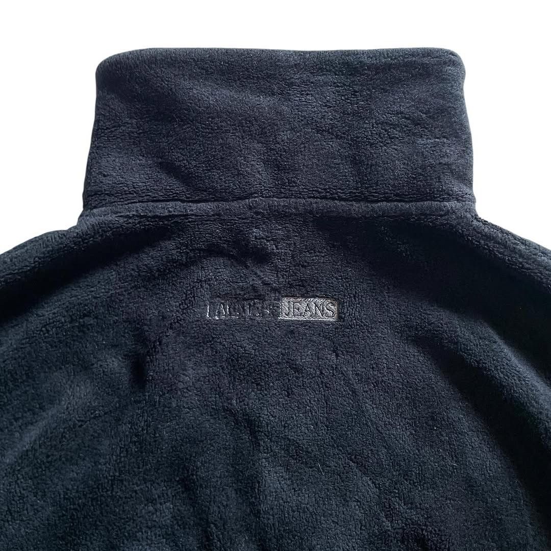 Giorgio Armani 90’s Armani Jeans Quarter-Zip Fleece Pullover (Boxyfit) Size US XS / EU 42 / 0 - 3 Thumbnail