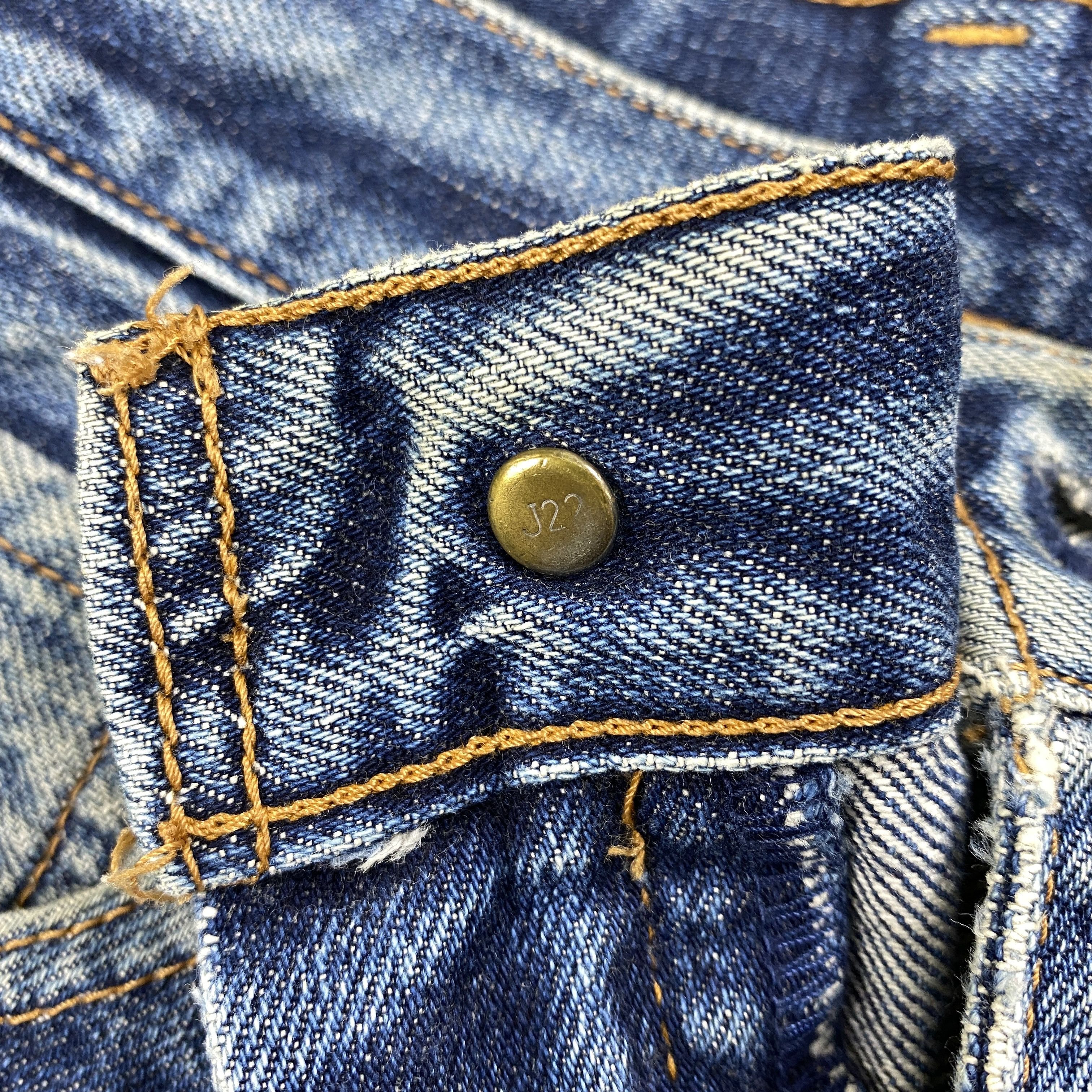 Levi's Redline Vintage Levi's Big E Jeans 502xx 29x10 Denim -JN1341 Size US 29 - 5 Thumbnail