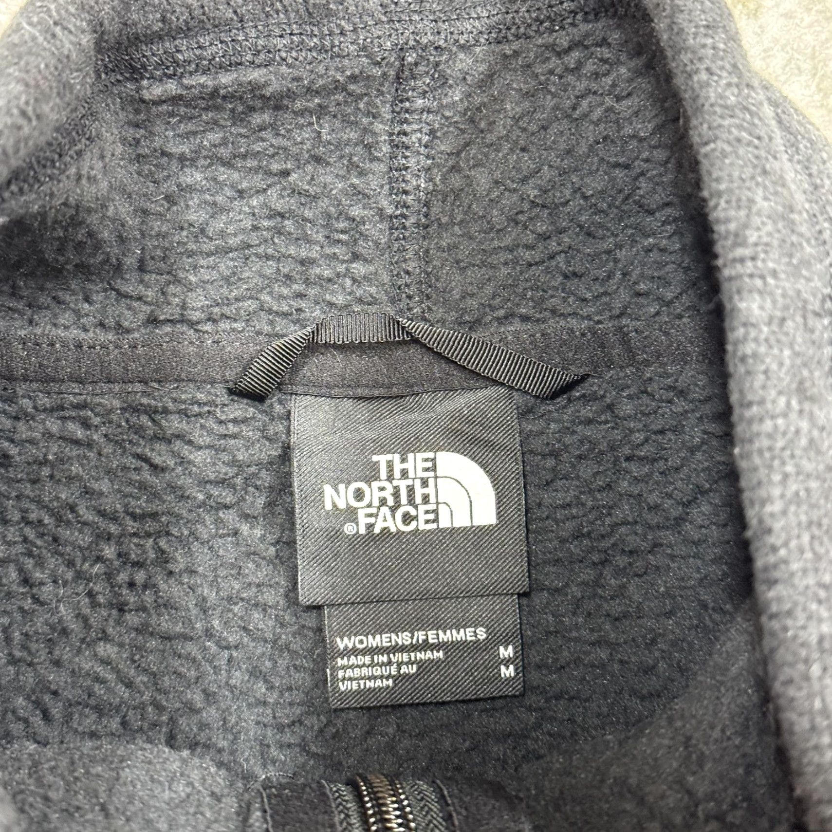 The North Face VINTAGE The North Face Jacket Womens Medium Black Fleece Full Zip Monteith Logo Size M / US 6-8 / IT 42-44 - 4 Thumbnail