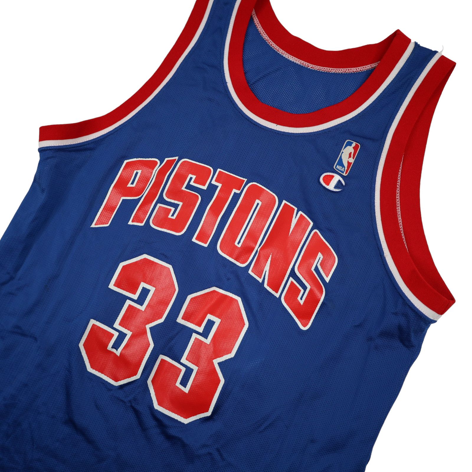 Champion × NBA × Vintage Vintage Champion Detroit Pistons #33 Grant Hill Jersey Size US L / EU 52-54 / 3 - 2 Thumbnail