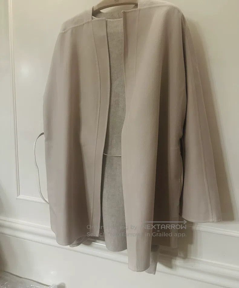 Loro Piana Loro Piana Beige Cashmere Coat, 100% Cashmere Fabric, with Size S / US 4 / IT 40 - 7 Thumbnail