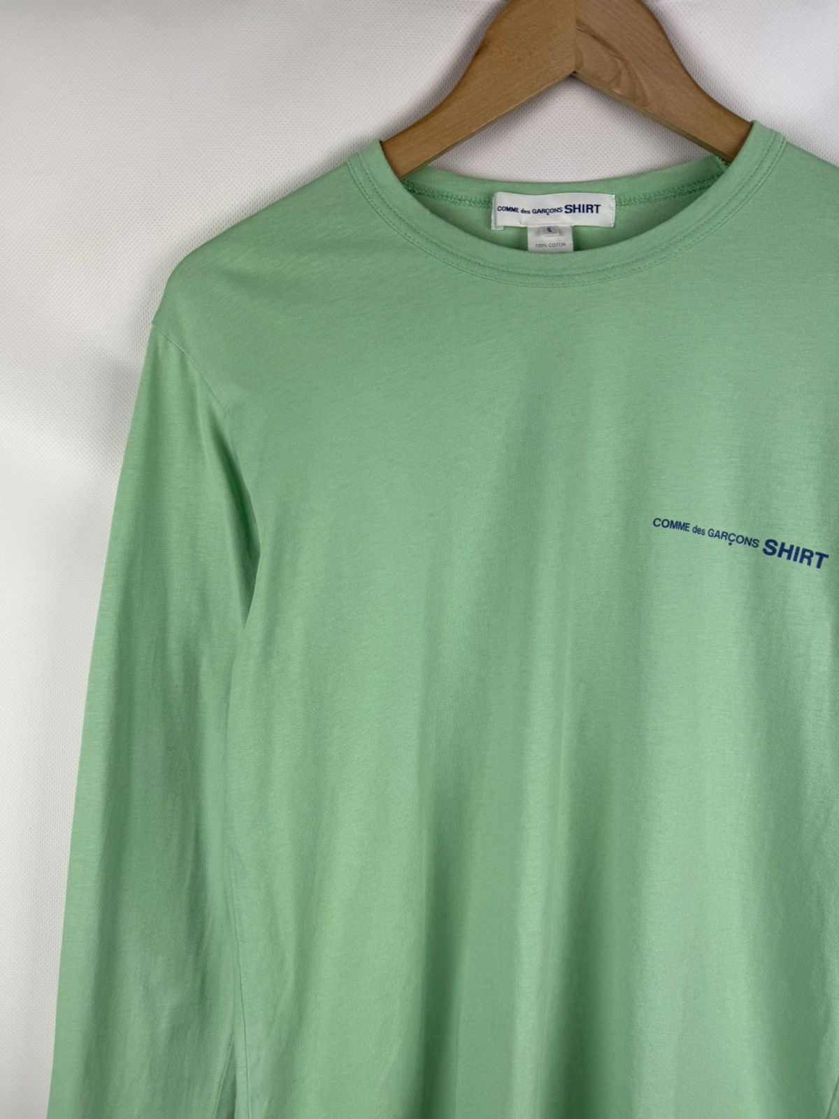 Comme des Garcons SHIRT Comme Des Garçons Shirt Men’s Long Sleeve Cotton T Shirt Size US S / EU 44-46 / 1 - 4 Thumbnail