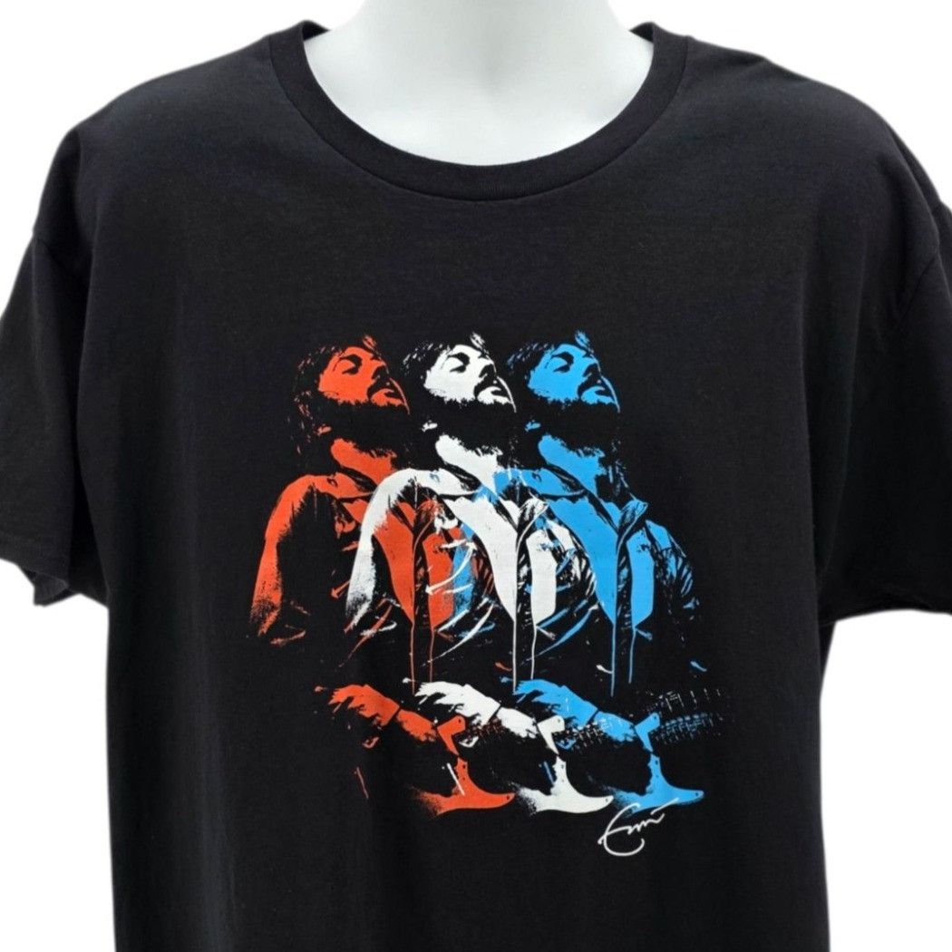 Hanes Hanes Eric Clapton Mens XL Shirt 60 Years Further On Up Tour Size US XL / EU 56 / 4 - 2 Thumbnail