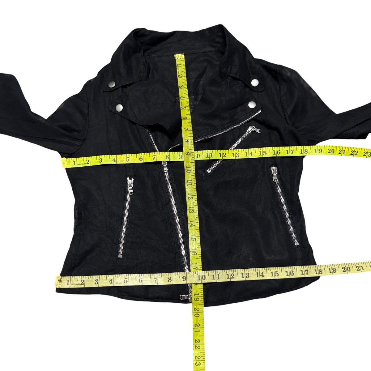 Bajra Bajra Cropped Jacket Transparent Julius Rickowens Size L / US 10 / IT 46 - 12 Thumbnail