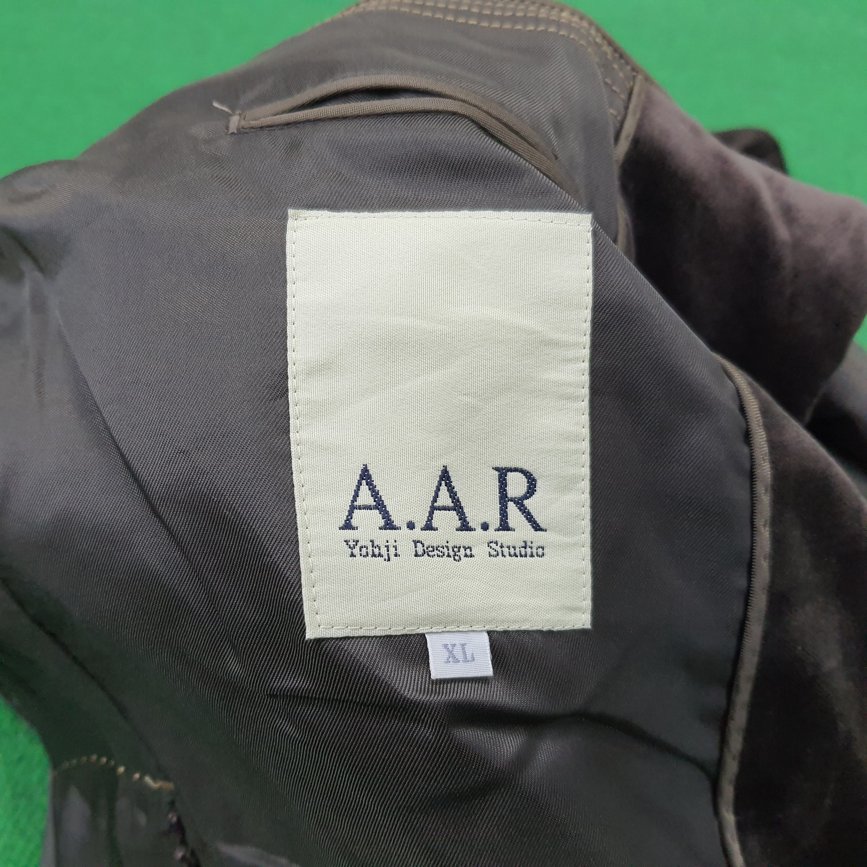 Japanese Brand Vintage Yohji Yamamoto A.A.R Velvet Blazer Size US M / EU 48-50 / 2 - 5 Thumbnail