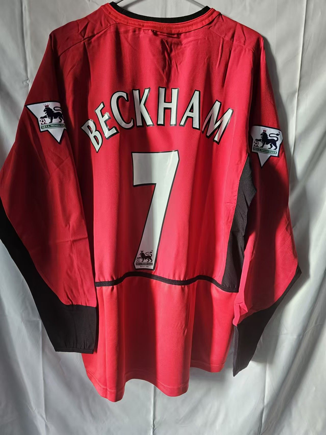 2002 04 Man Utd #7 David Beckham Jersey