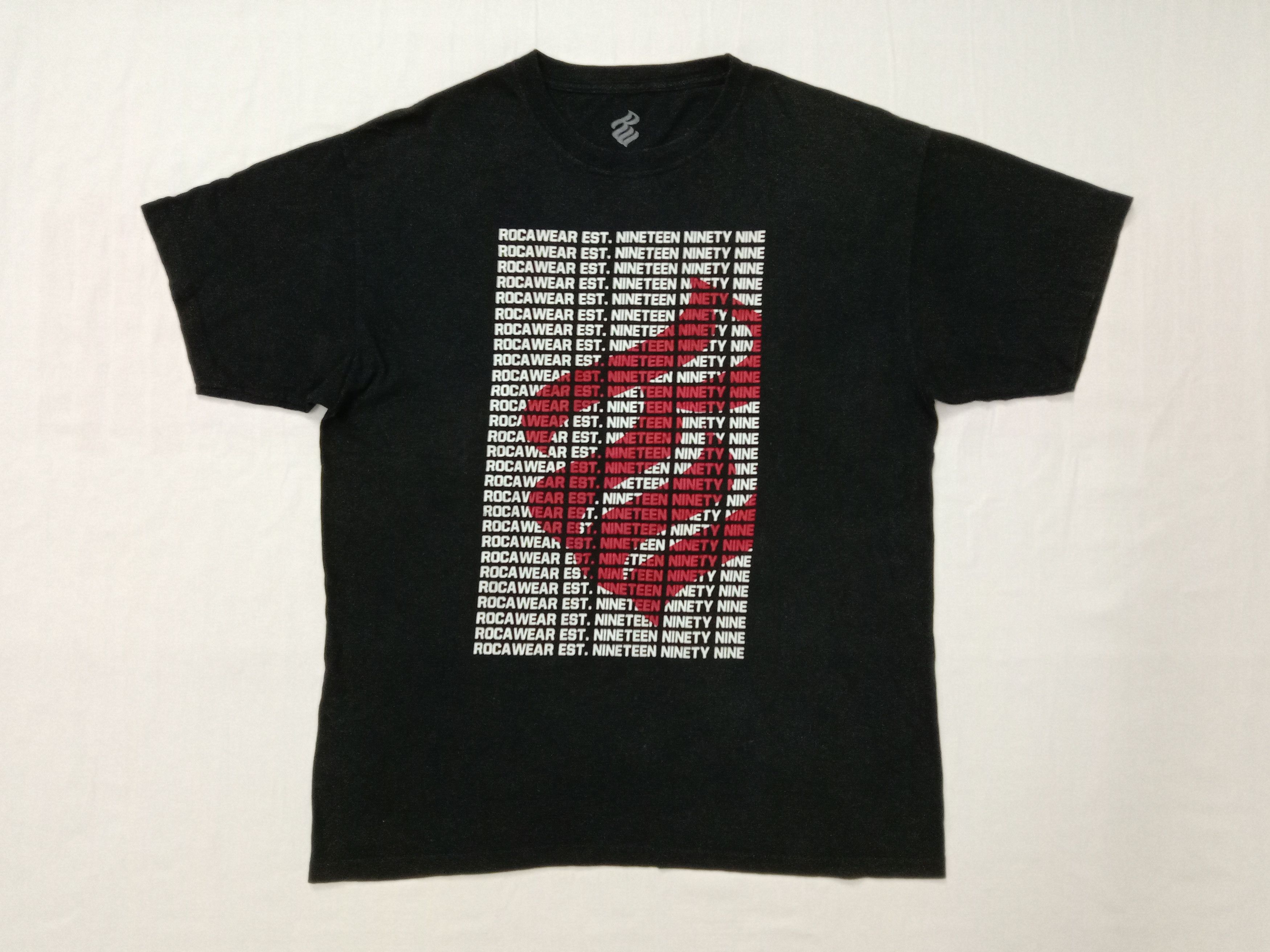 Rocawear Rocawear Big Logo Tshirt Size US L / EU 52-54 / 3 - 2 Thumbnail