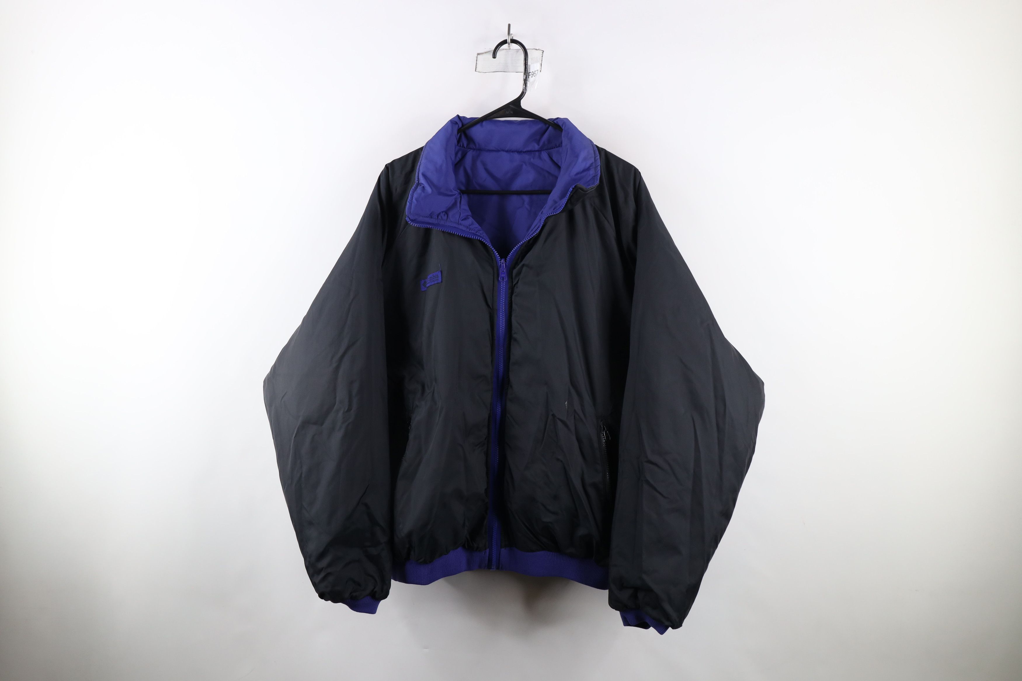 Columbia × Vintage Vintage 90s Columbia Reversible Puffer Bomber Jacket Coat Size US XL / EU 56 / 4 - 12 Thumbnail
