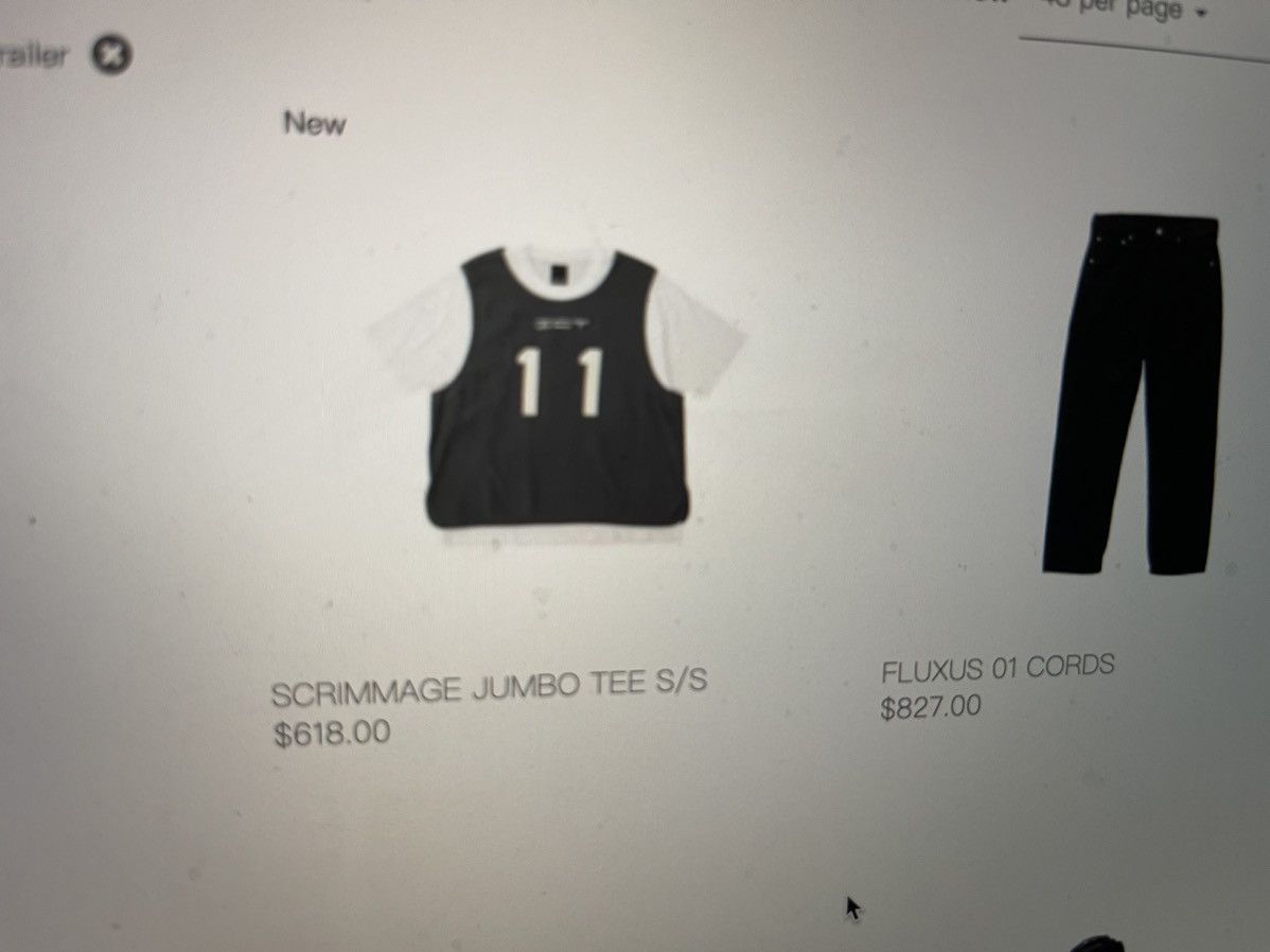 Visvim Visvim Ict scrimmage jumbo tee | Grailed