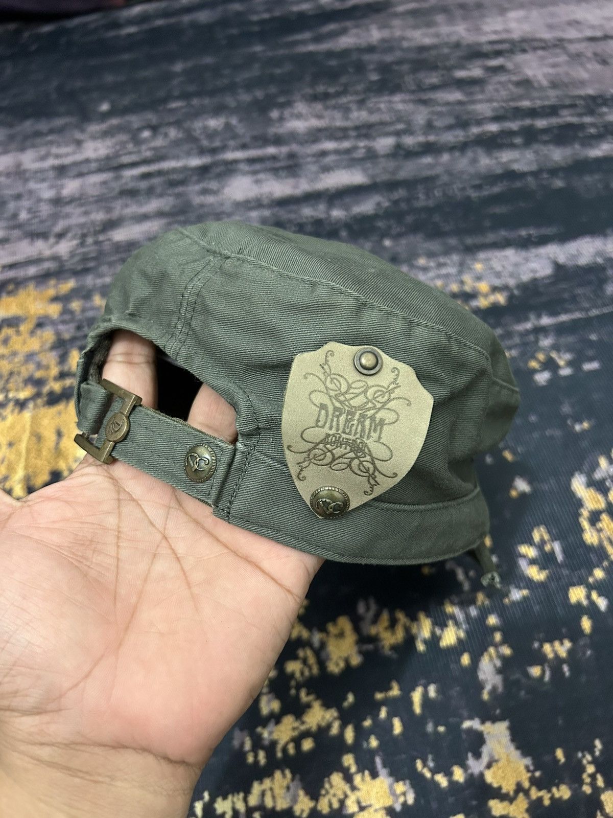 Japanese Brand Dream Control Cross Swarovski Patrol Caps Size ONE SIZE - 5 Thumbnail