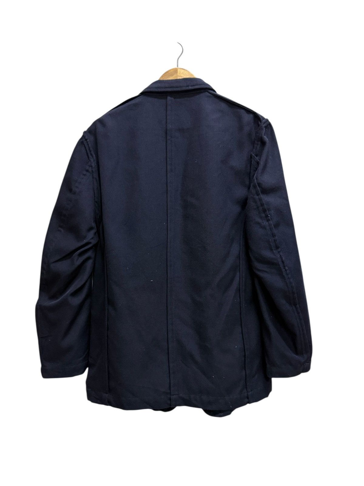 Comme des Garcons Homme Plus AD1998 Comme Des Garcons Homme Plus Linen Wool Coat Jacket Size US M / EU 48-50 / 2 - 2 Thumbnail