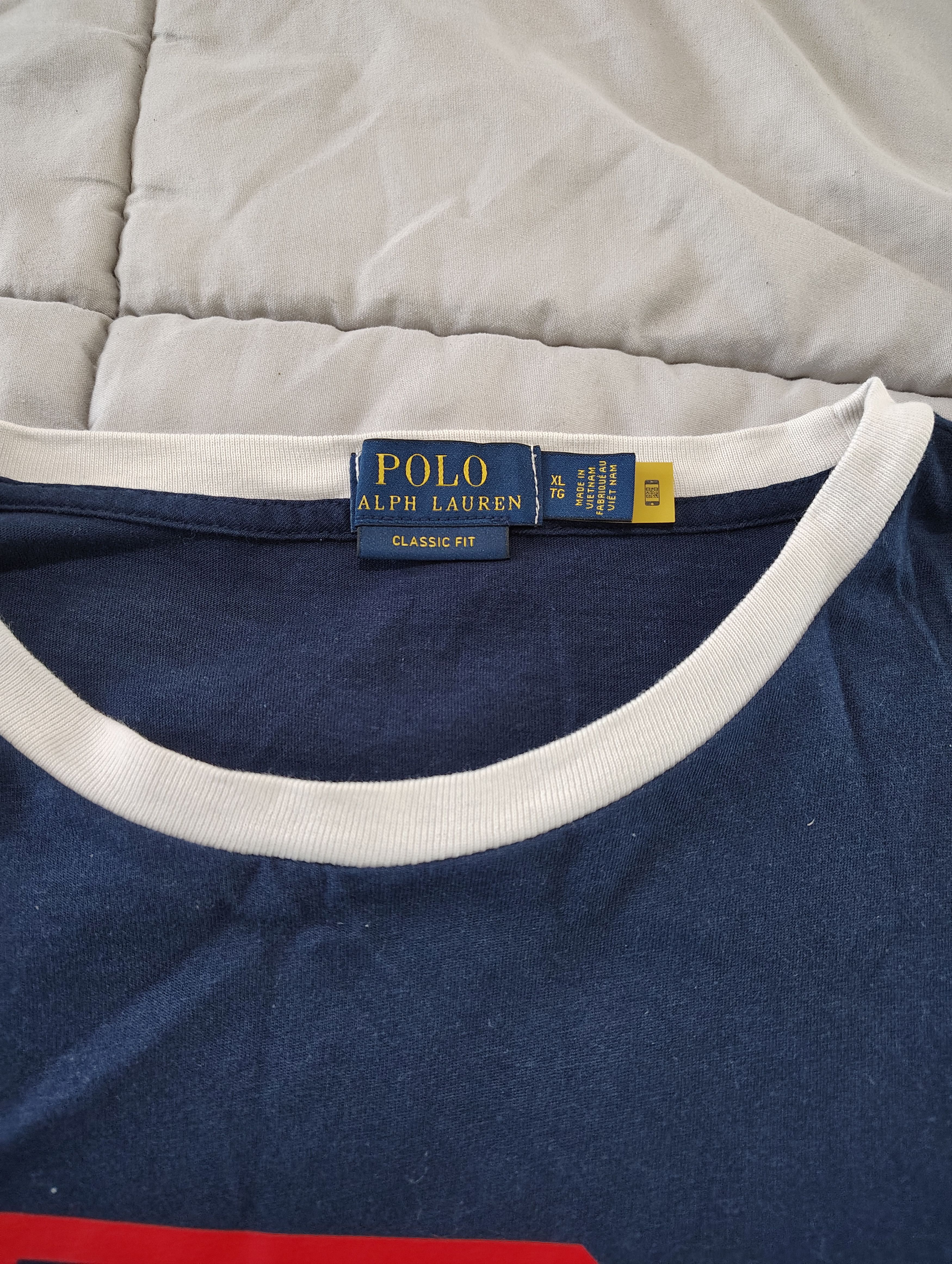 Polo Ralph Lauren Polo Ralph Lauren 1967 Logo Tee Navy Blue XL Size US XL / EU 56 / 4 - 3 Thumbnail