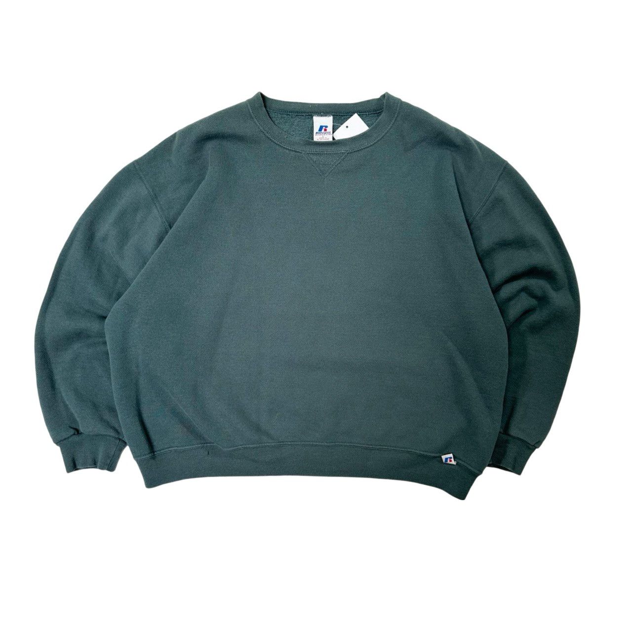 Vintage Vintage 00s Blank Jerzees Crewneck Sweater Size US L / EU 52-54 / 3 - 1 Thumbnail