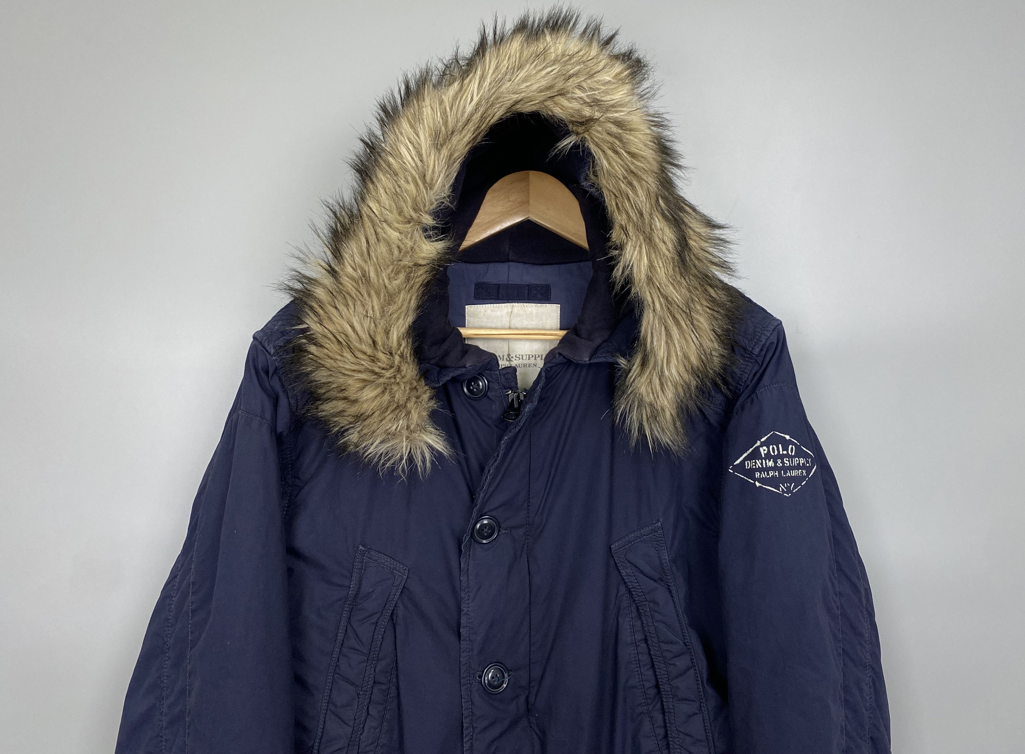 Denim & Supply Ralph Lauren DENIM SUPPLY RALPH LAUREN Vintage Winter Parka Removable Fur Size US S / EU 44-46 / 1 - 2 Thumbnail