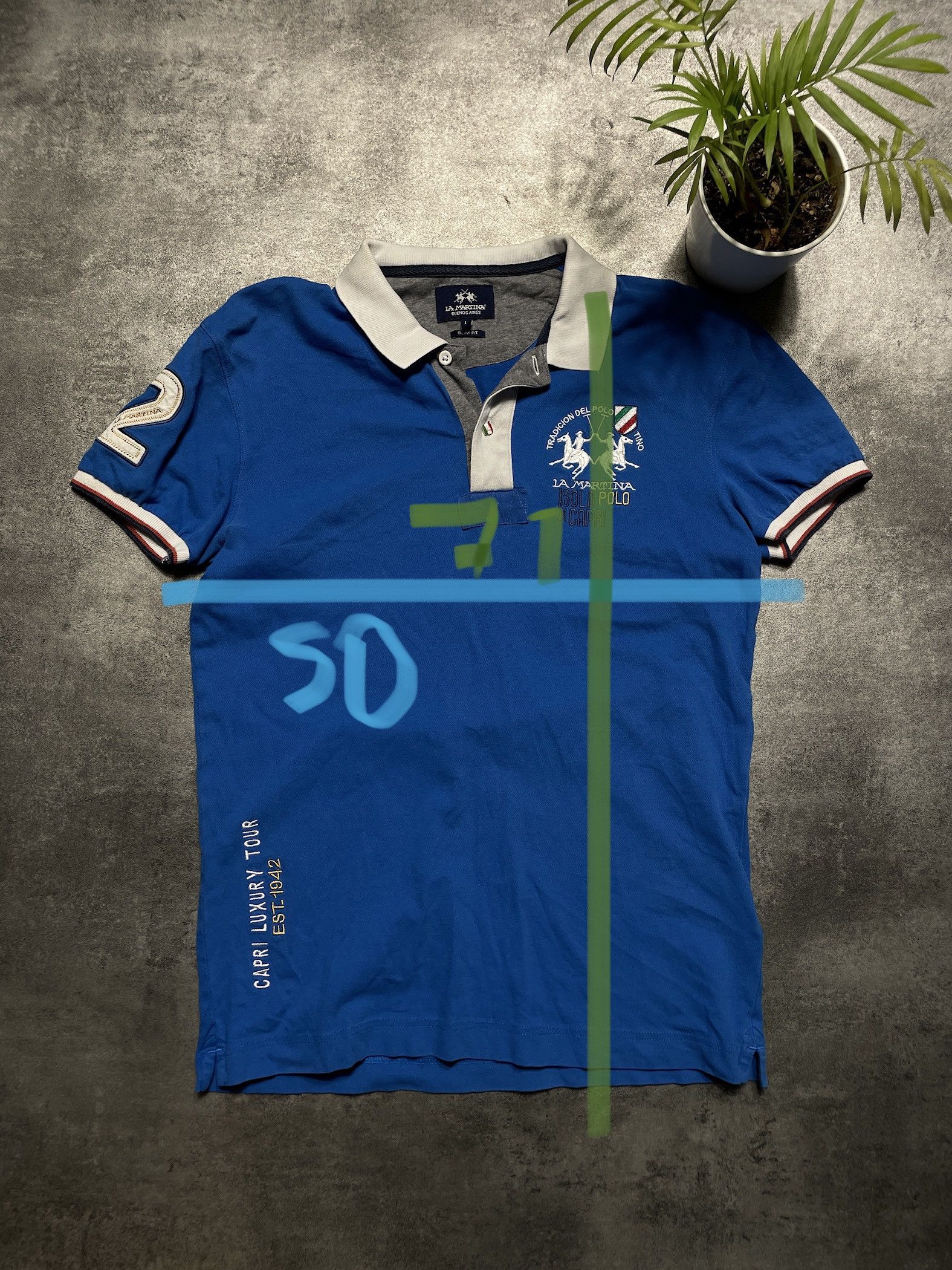 La Martina RARE La Martina Vintage Y2K Polo T-Shirt Size US L / EU 52-54 / 3 - 16 Thumbnail