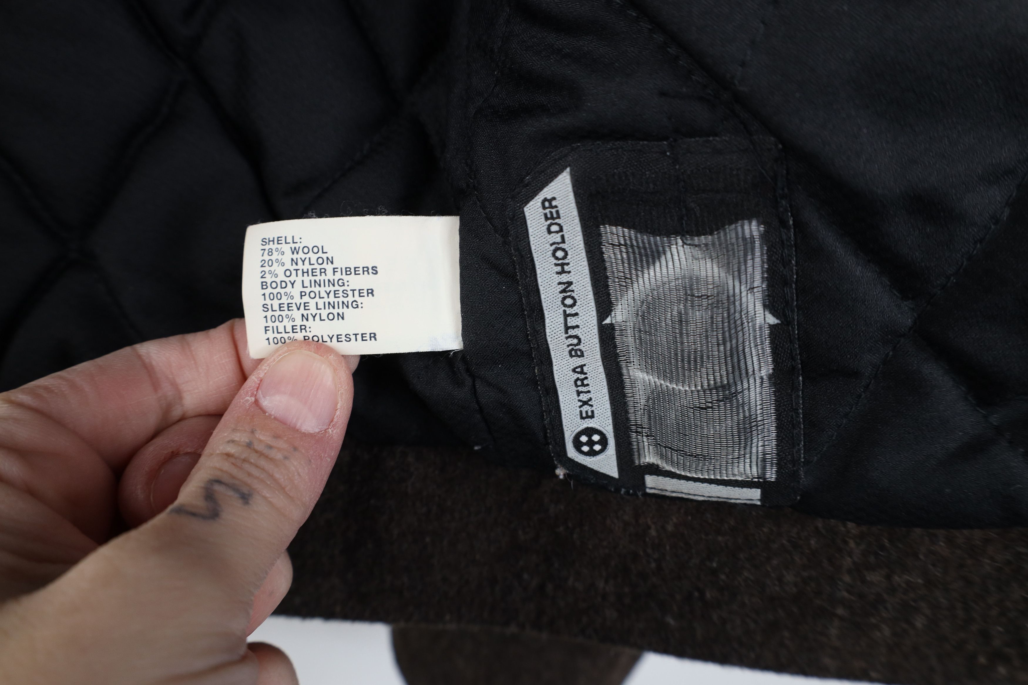 Vintage Y2K Gap Quilted Full Zip Bomber Jacket Brown Plaid
