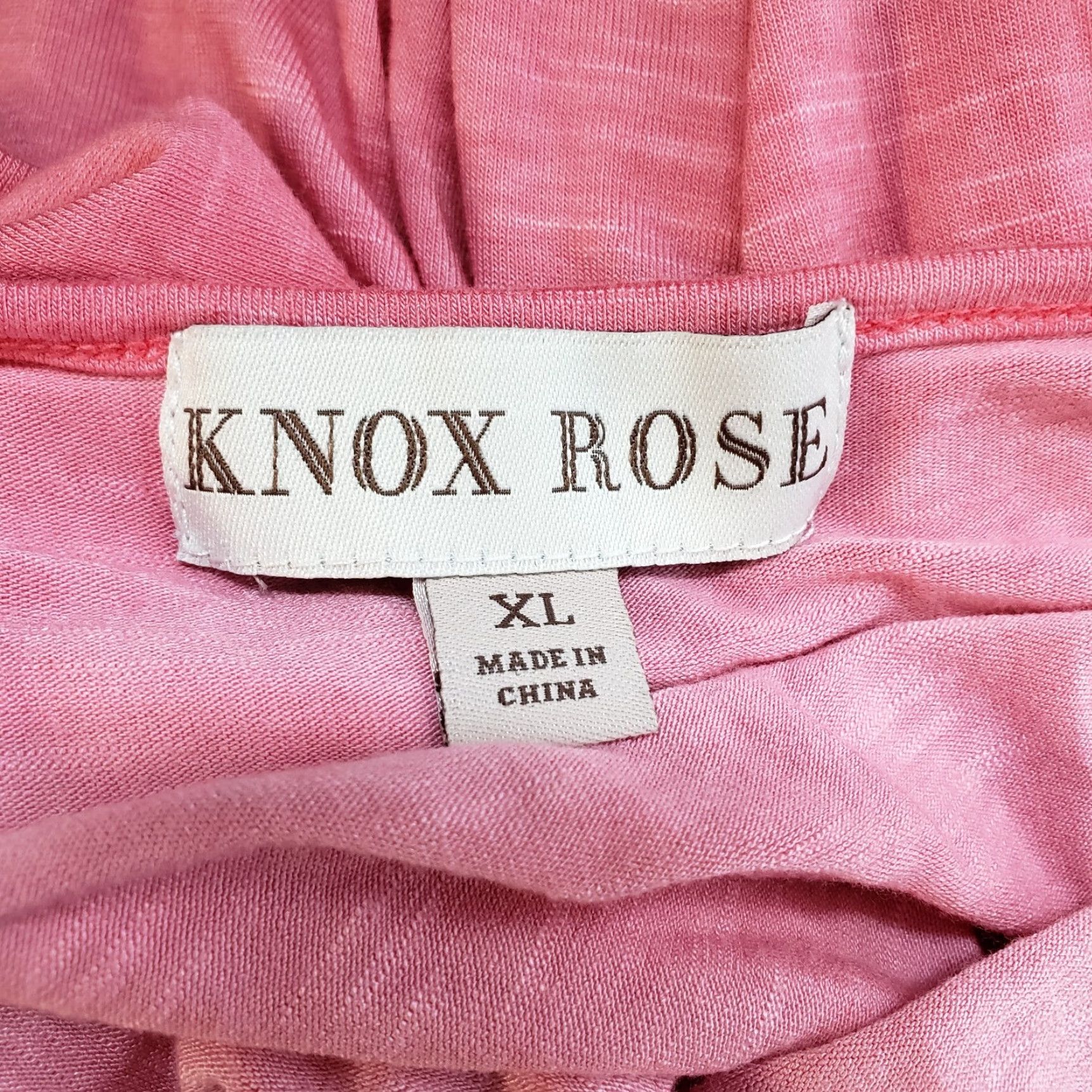 Vintage Knox Rose Womens Maxi Dress XL Pink Sleeveless Tie Waist Scoop Back Vintage No (adjust if needed) Size XL / US 12-14 / IT 48-50 - 5 Thumbnail