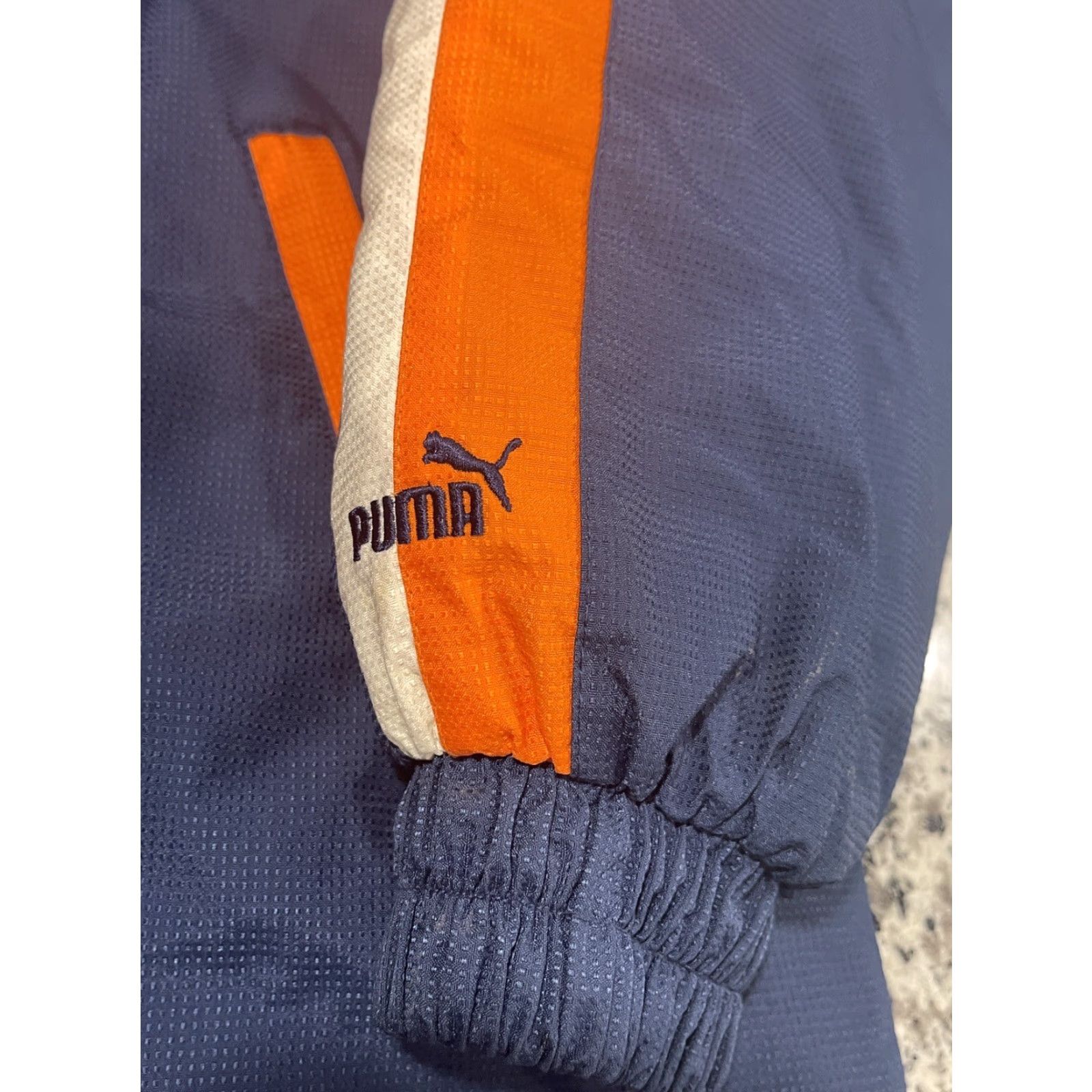 Puma Puma Clemson University Tigers Jacket Quilted Liner Large Blue Puffer Jacket Men Tiger University Football Gorpcore Size US L / EU 52-54 / 3 - 3 Thumbnail