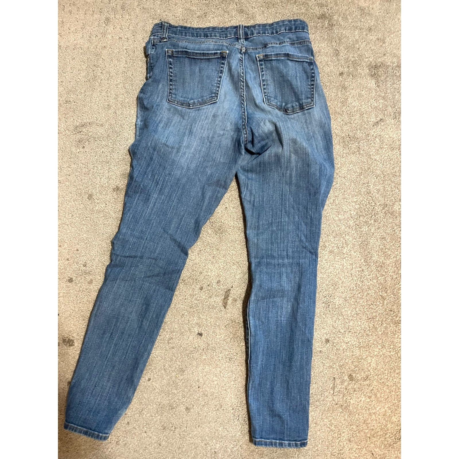 Gap Gap Jeans Jegging High Rise Denim Women 30/10 Light Indigo Blue Medium Wash Size 10 Regular 5-Pocket City Outdoor TBD Womens 30 in Waist Blue Jeans Size 32" / US 10 / IT 46 - 3 Thumbnail