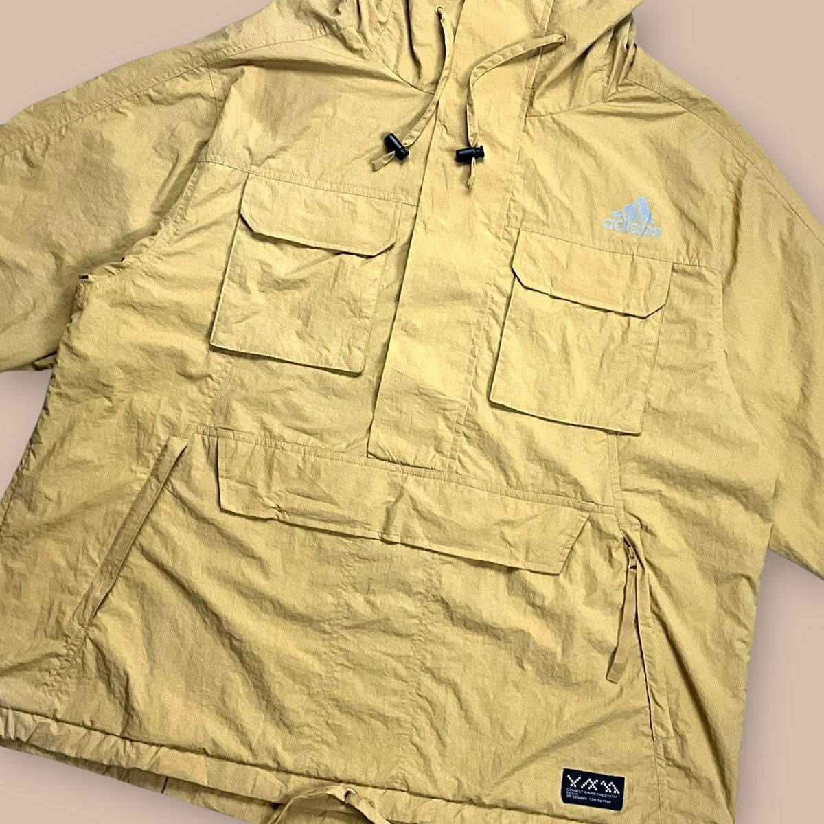 Adidas Adidas PRSVE Woven Anorak Jacket Size US XXL / EU 58 / 5 - 6 Thumbnail