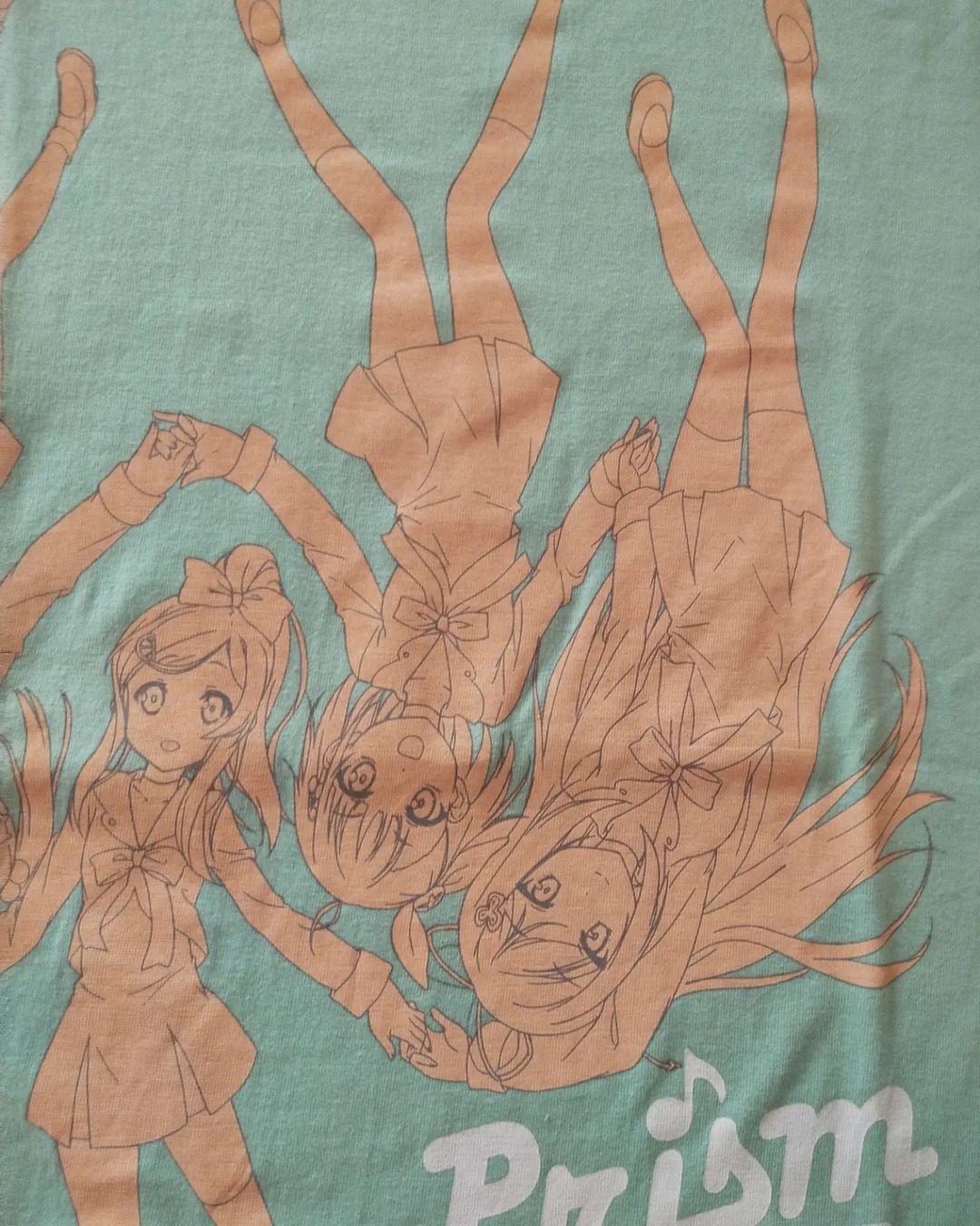 Anime × Japanese Brand Magical Suite Prism Nana Big Print Anime Tees Size US L / EU 52-54 / 3 - 2 Thumbnail