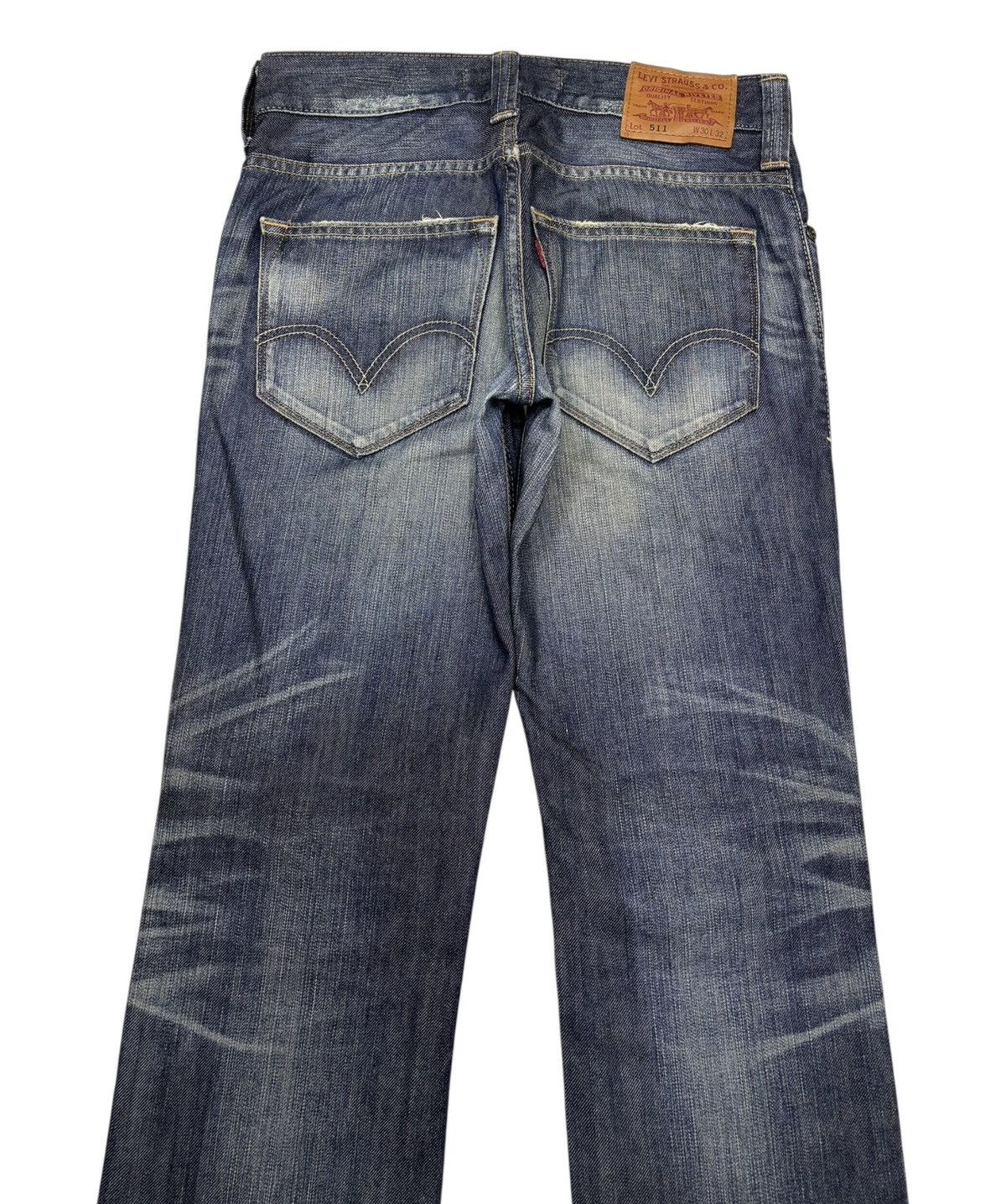 Engineered Garments × Levi's Vintage Levis 511 Distressed Denim Jeans Size US 31 - 8 Thumbnail