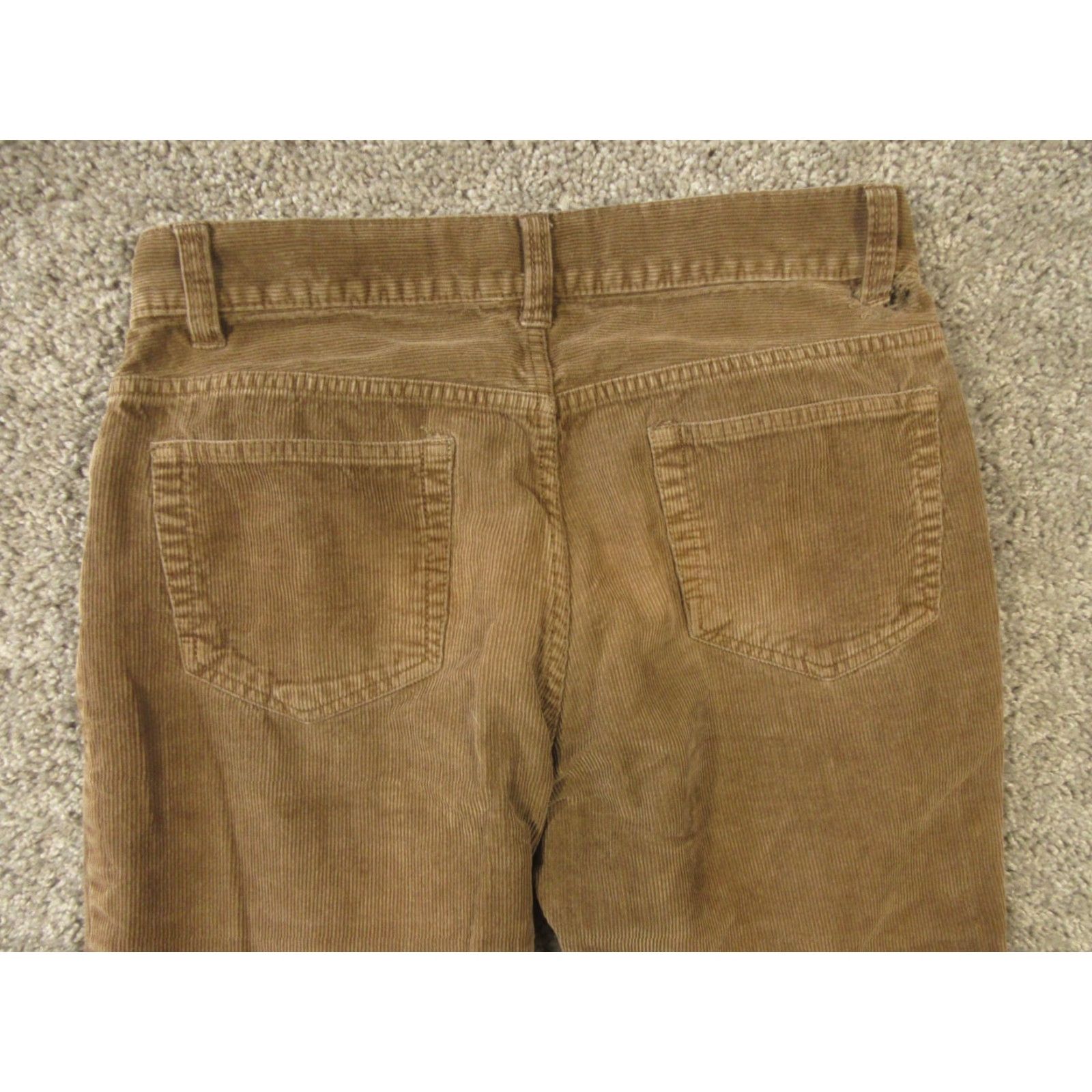J.Crew J.CREW Corduroy Pants Women's 28x32 Brown Slim Straight Chino Vintage Size 28" / US 6 / IT 42 - 5 Thumbnail