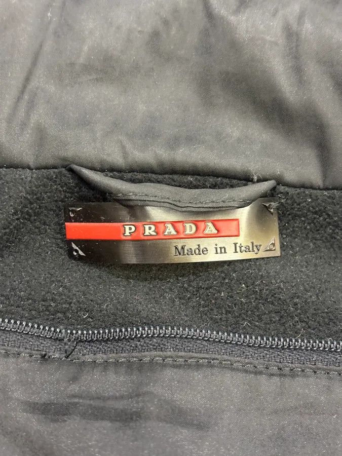 Prada 2000s Prada Black Classy Nylon Jacket Size US XS / EU 42 / 0 - 11 Thumbnail