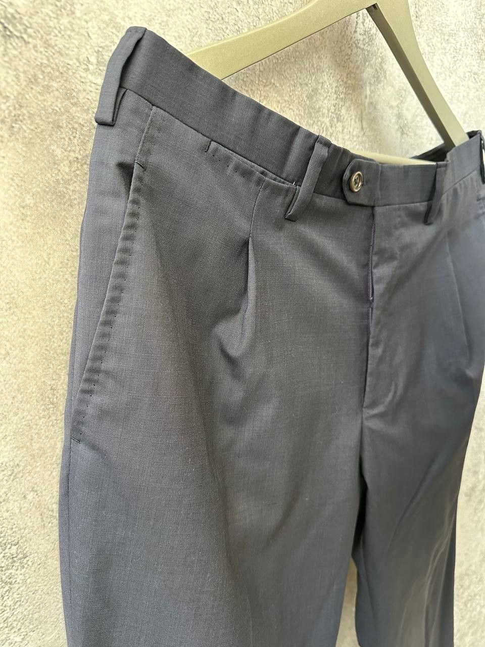 Kiton Kiton Napoli Dress Pants Formal Trousers Classic Blue Size 50R - 4 Thumbnail
