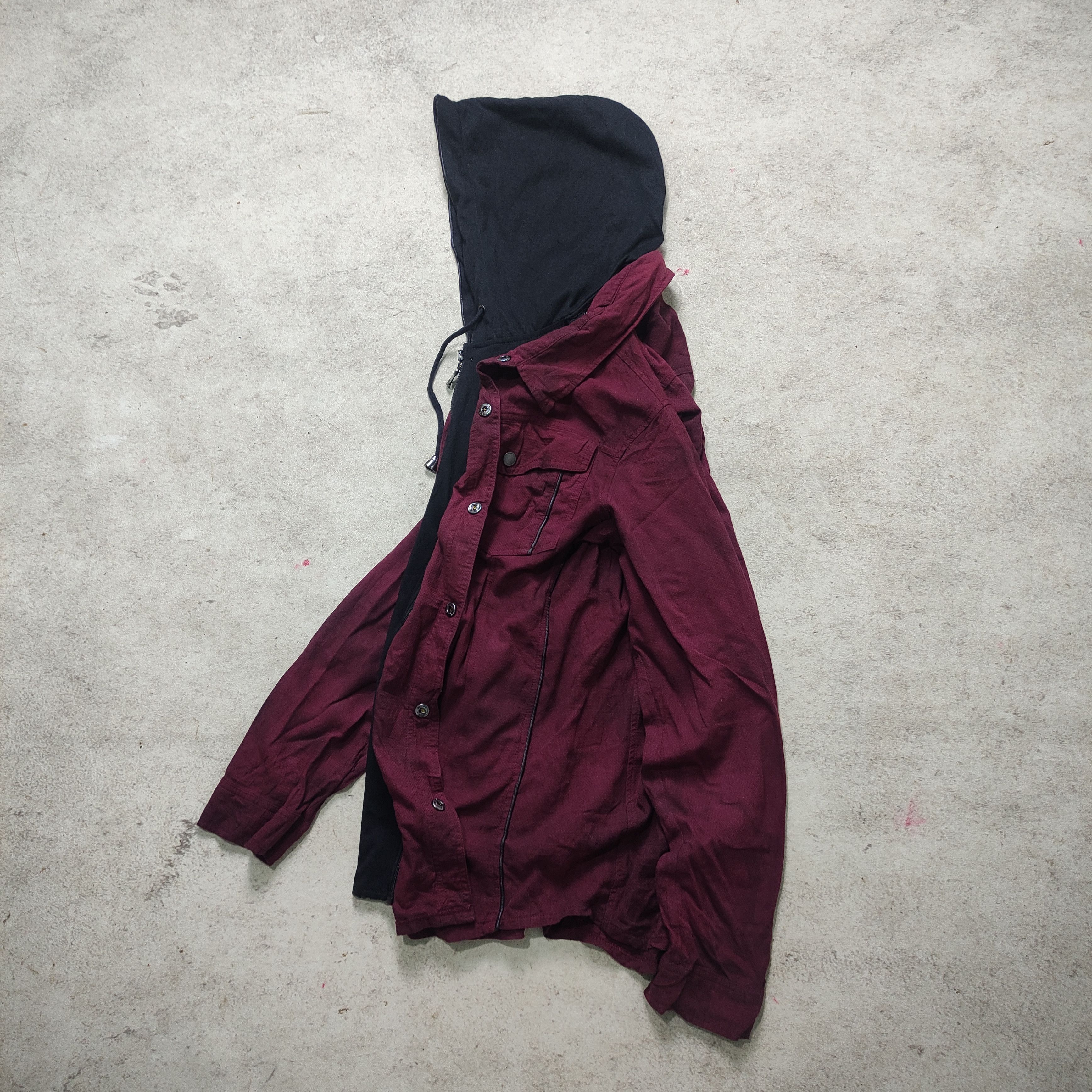 If Six Was Nine × KMRii × Le Grande Bleu (L.G.B.) Semantic Design Hoodie Shirt 2000s style Vkei Size US M / EU 48-50 / 2 - 3 Thumbnail