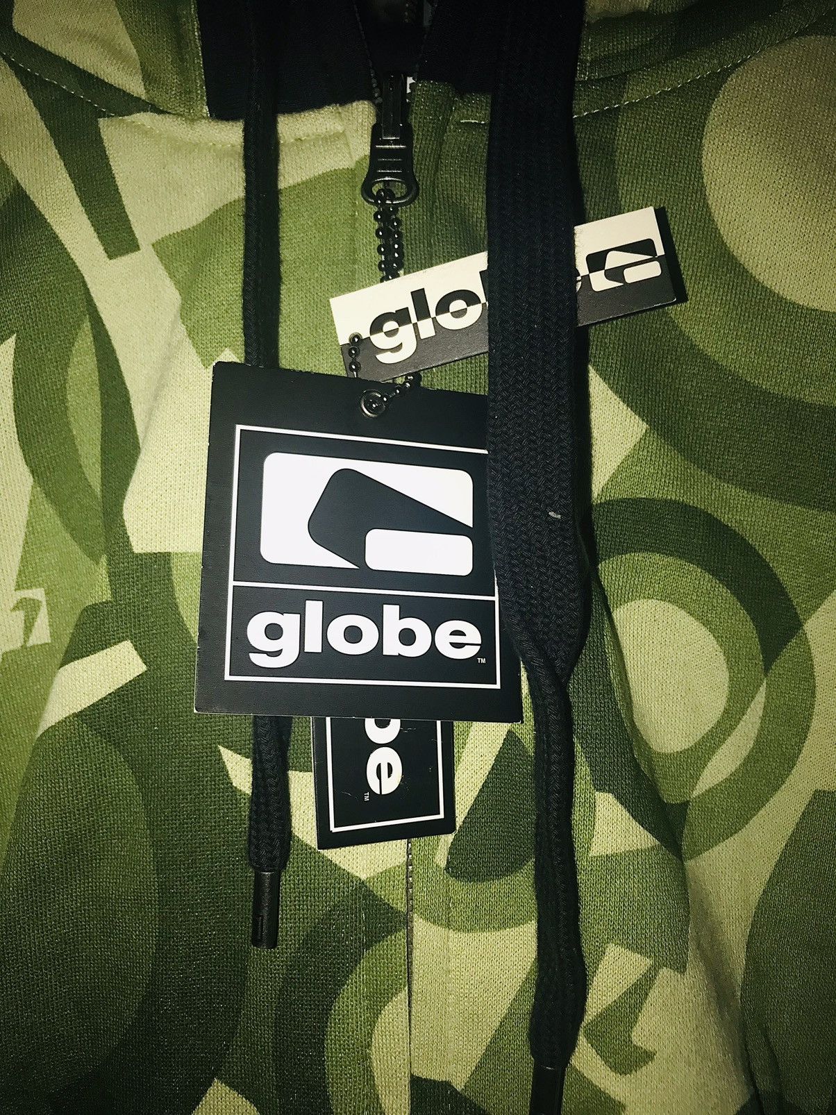 Globe Globe Full Zip Reversible Hoodie Mens Medium Size US M / EU 48-50 / 2 - 3 Thumbnail