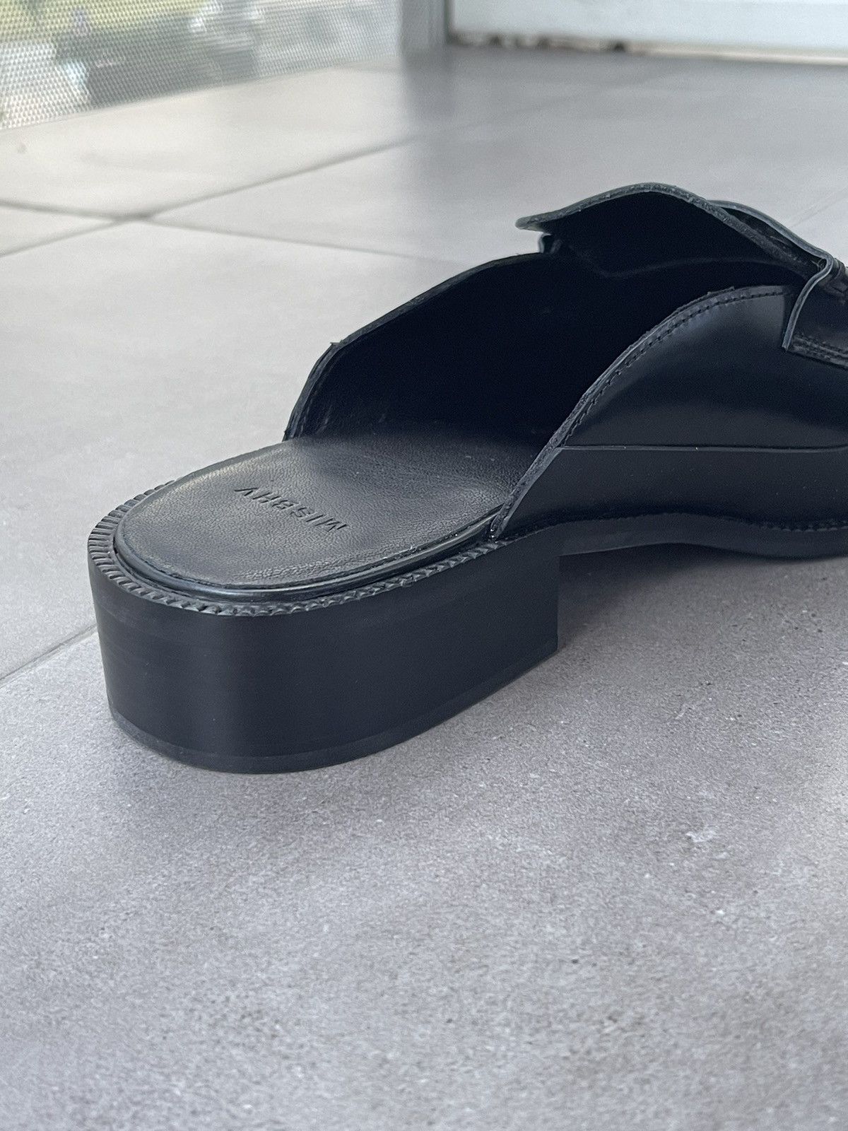 Misbhv !DS! SS23 Misbhv Brutalist Slip On Black Loafers Size US 11 / EU 44 - 16 Thumbnail