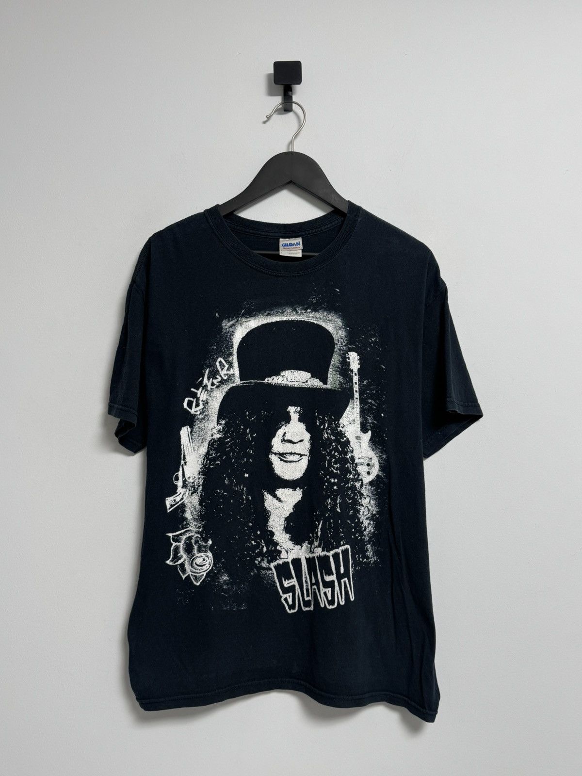 Gildan Slash Guns & Roses T Shirt Hanes Rock N Roll Graphic Print Size US L / EU 52-54 / 3 - 1 Thumbnail